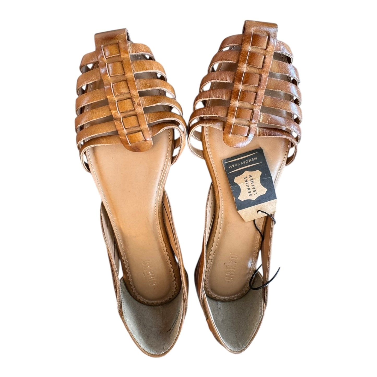 Sandals Flats By Cmb In Brown, Size:8.5