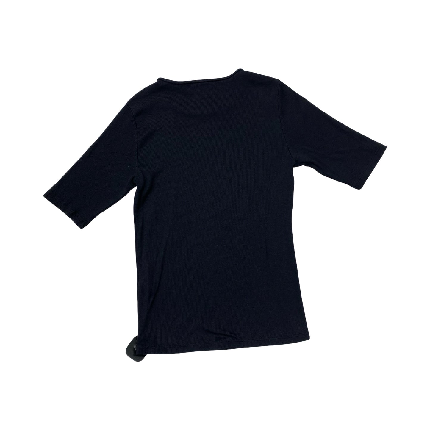 Top Ss Designer By Eileen Fisher In Black, Size:S