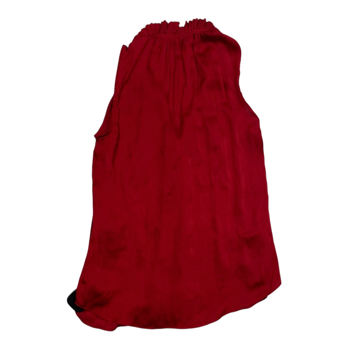 Top Sleeveless By Banana Republic In Red, Size:Xxs