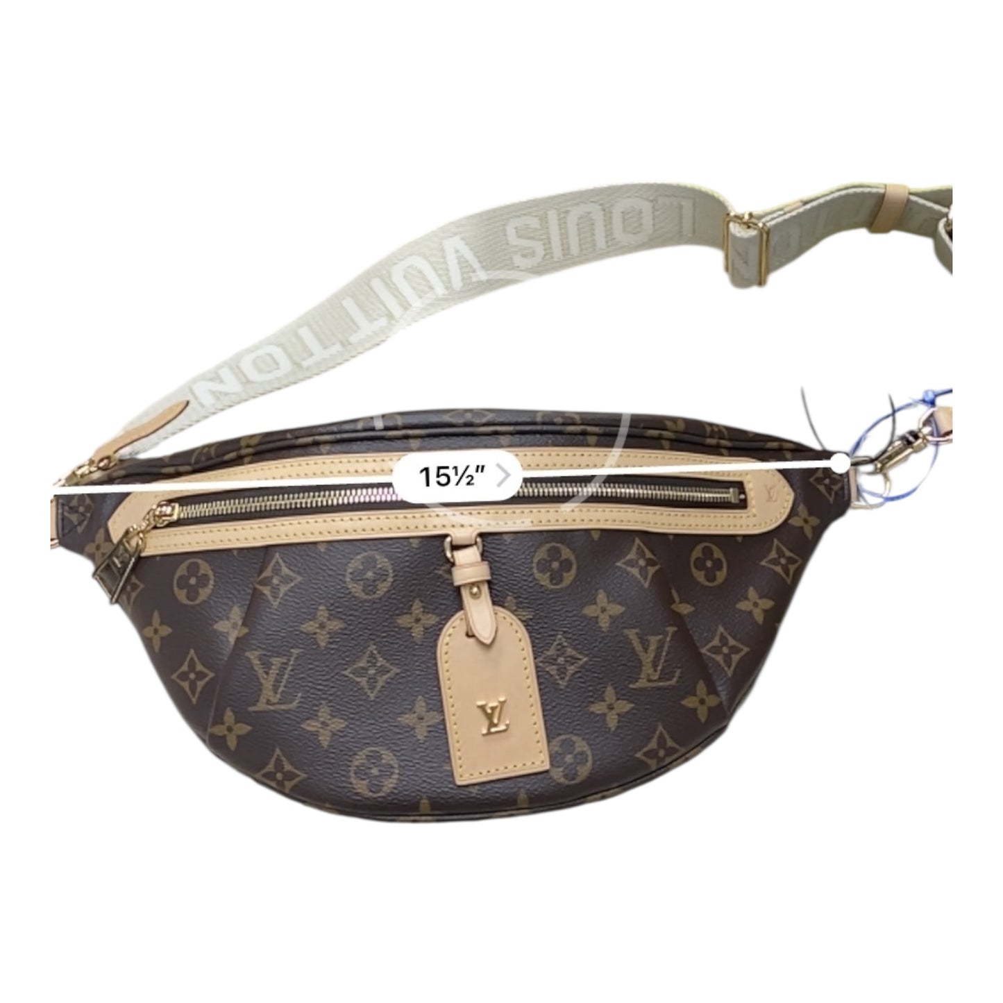BELT BAG LUXURY DESIGNER by LOUIS VUITTON In BROWN, Size: LARGE