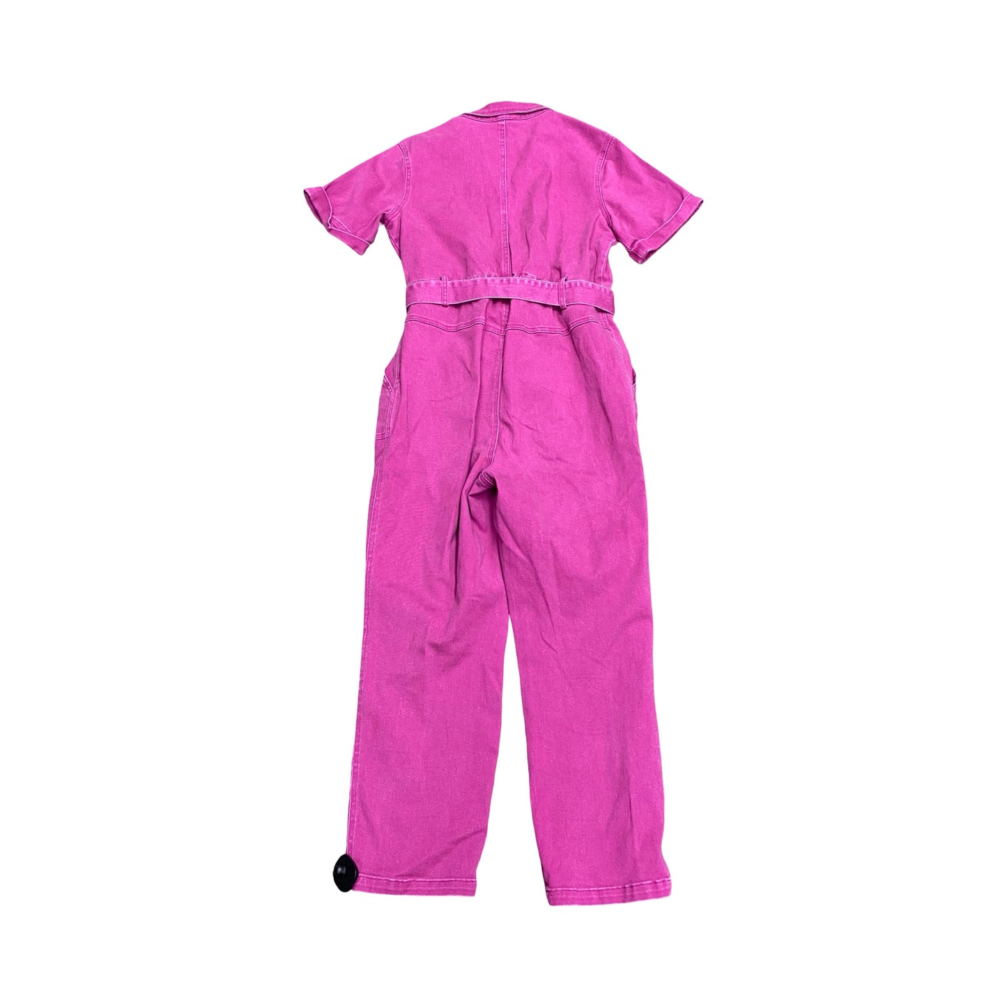 Jumpsuit By Skies Are Blue In Pink Denim, Size:M