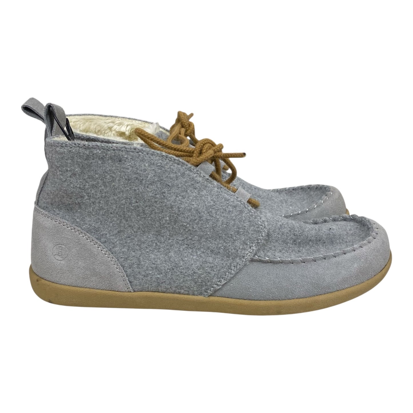 Boots Ankle Flats By Lands End In Grey, Size:9