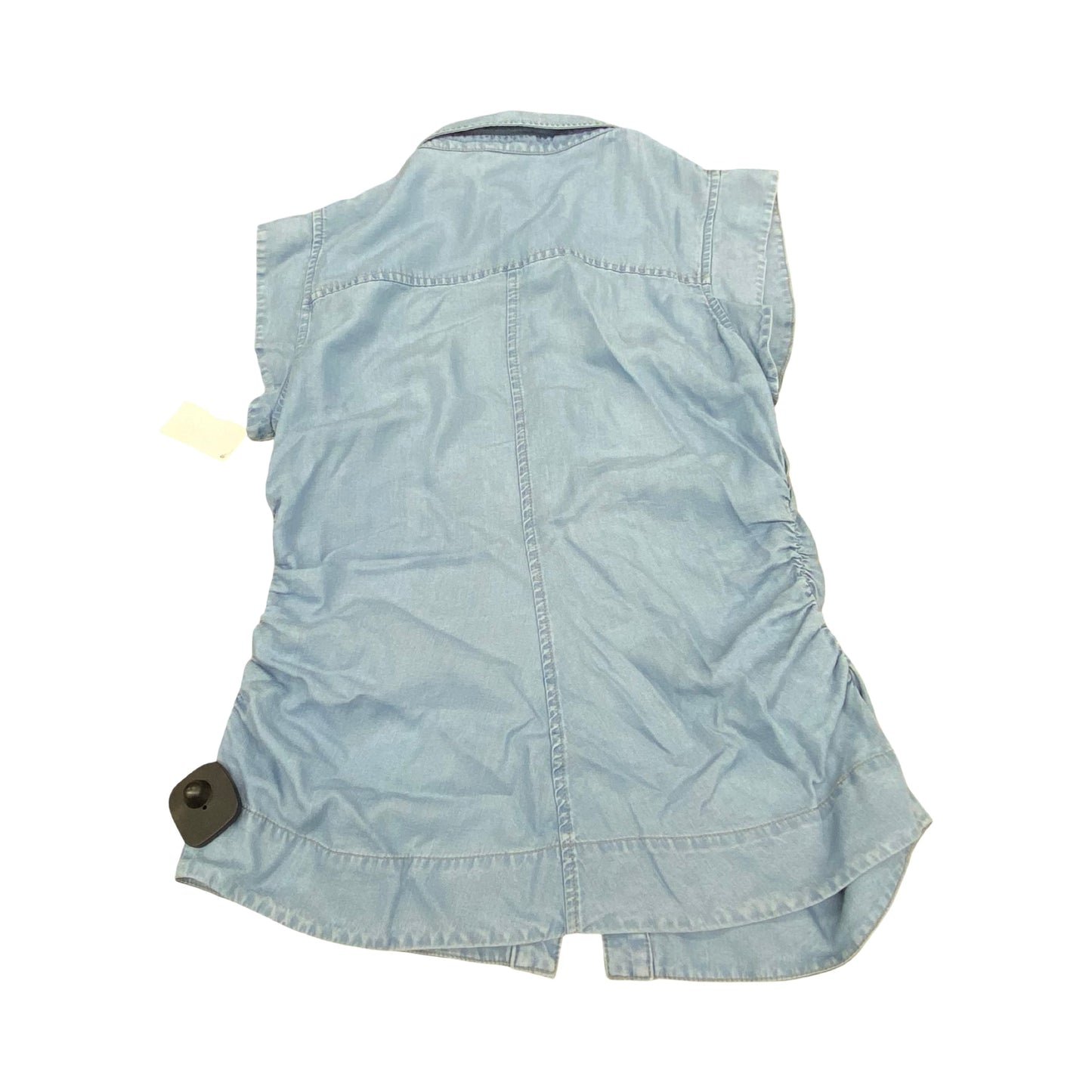 Top Sleeveless By Kut In Blue Denim, Size:S