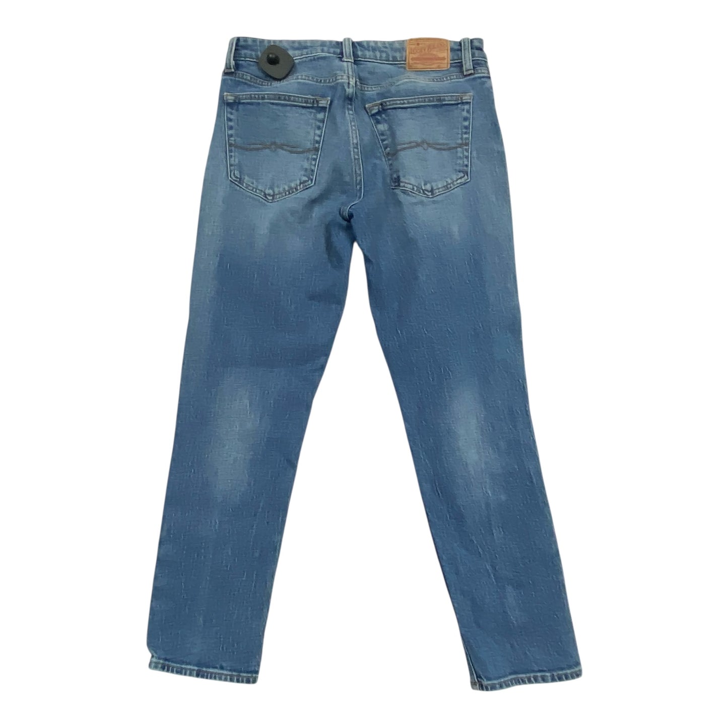 Jeans Straight By Lucky Brand In Blue Denim, Size:2