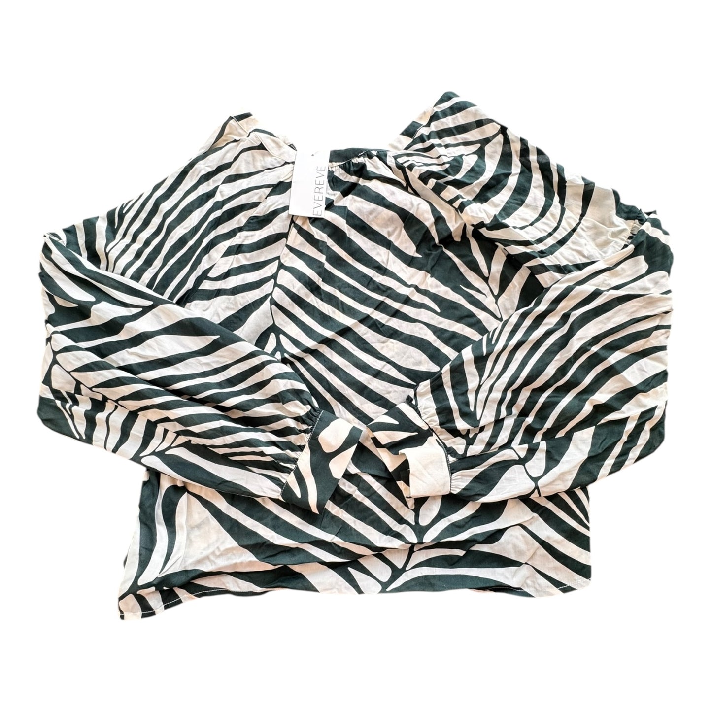 Top Ls By Sanctuary In Cream & Green, Size:M