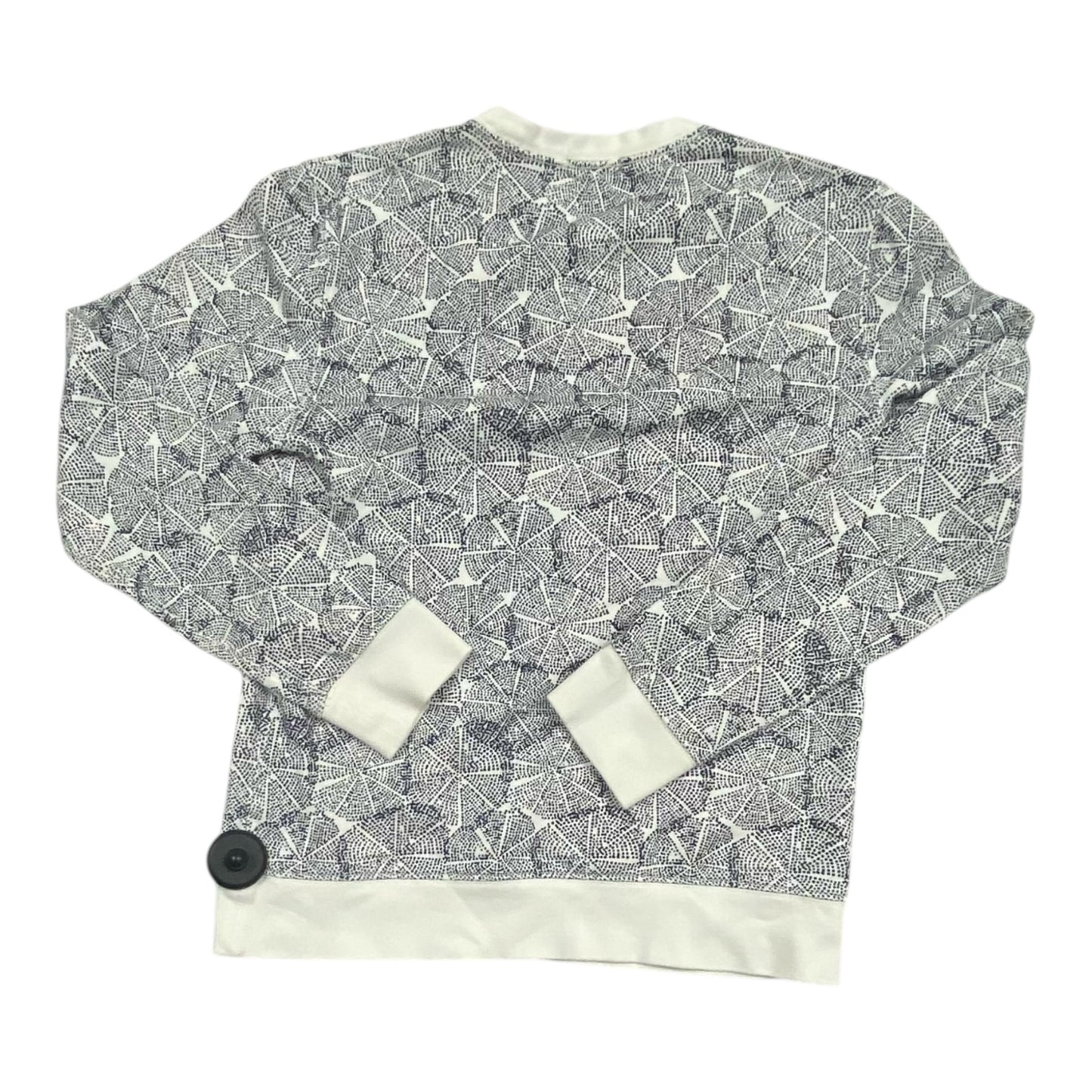 Top Ls By Club Monaco In Black & White, Size:Xs