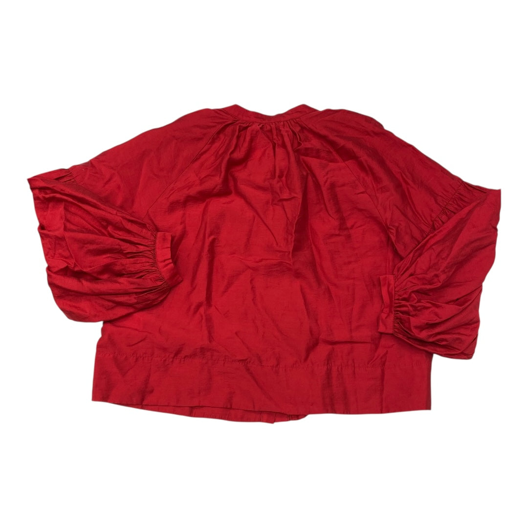 Top Ls By Madewell In Red, Size:S