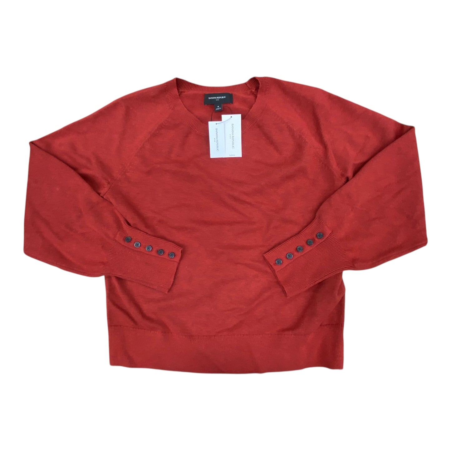 Sweater By Banana Republic In Orange, Size:S
