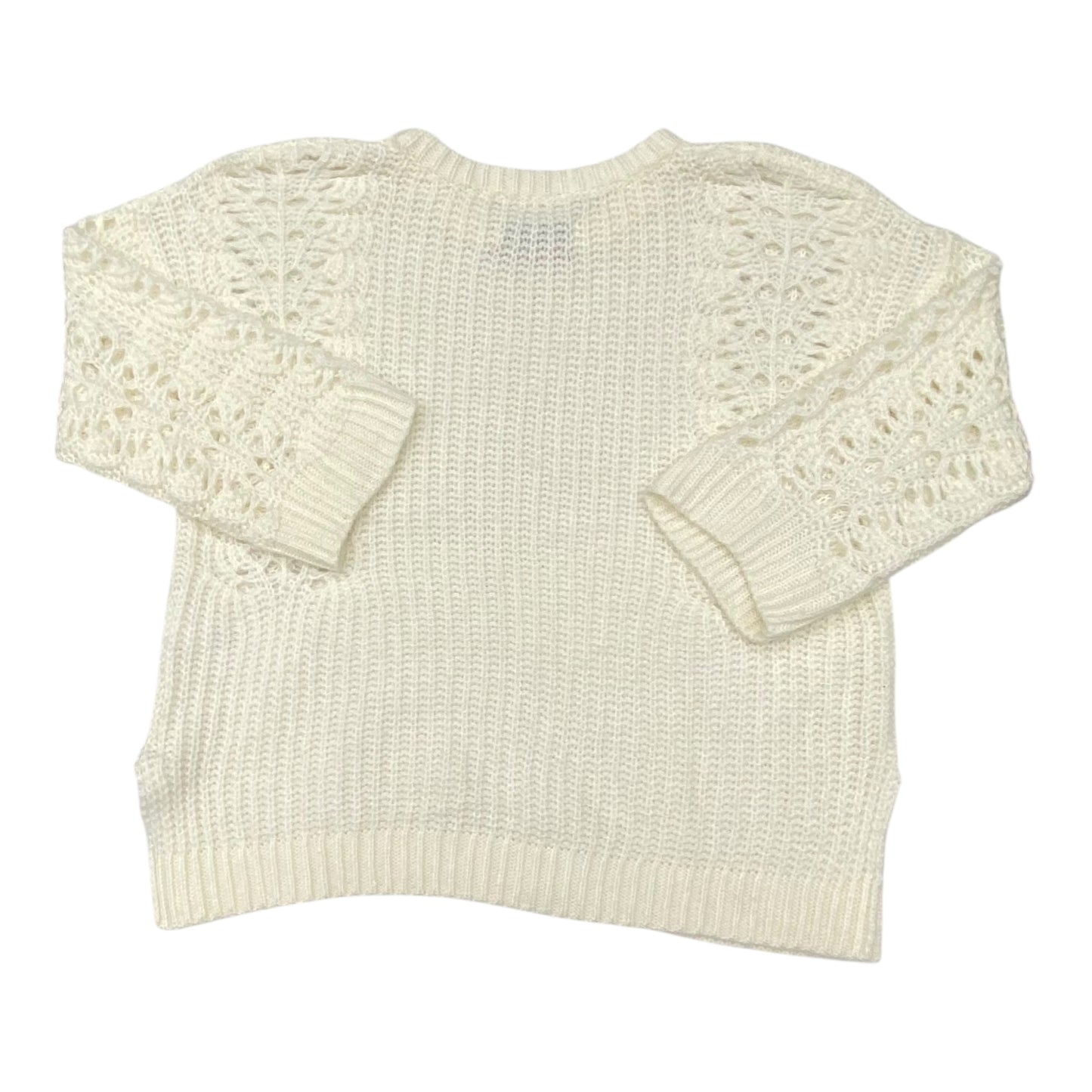 Sweater By Pilcro In White, Size:S