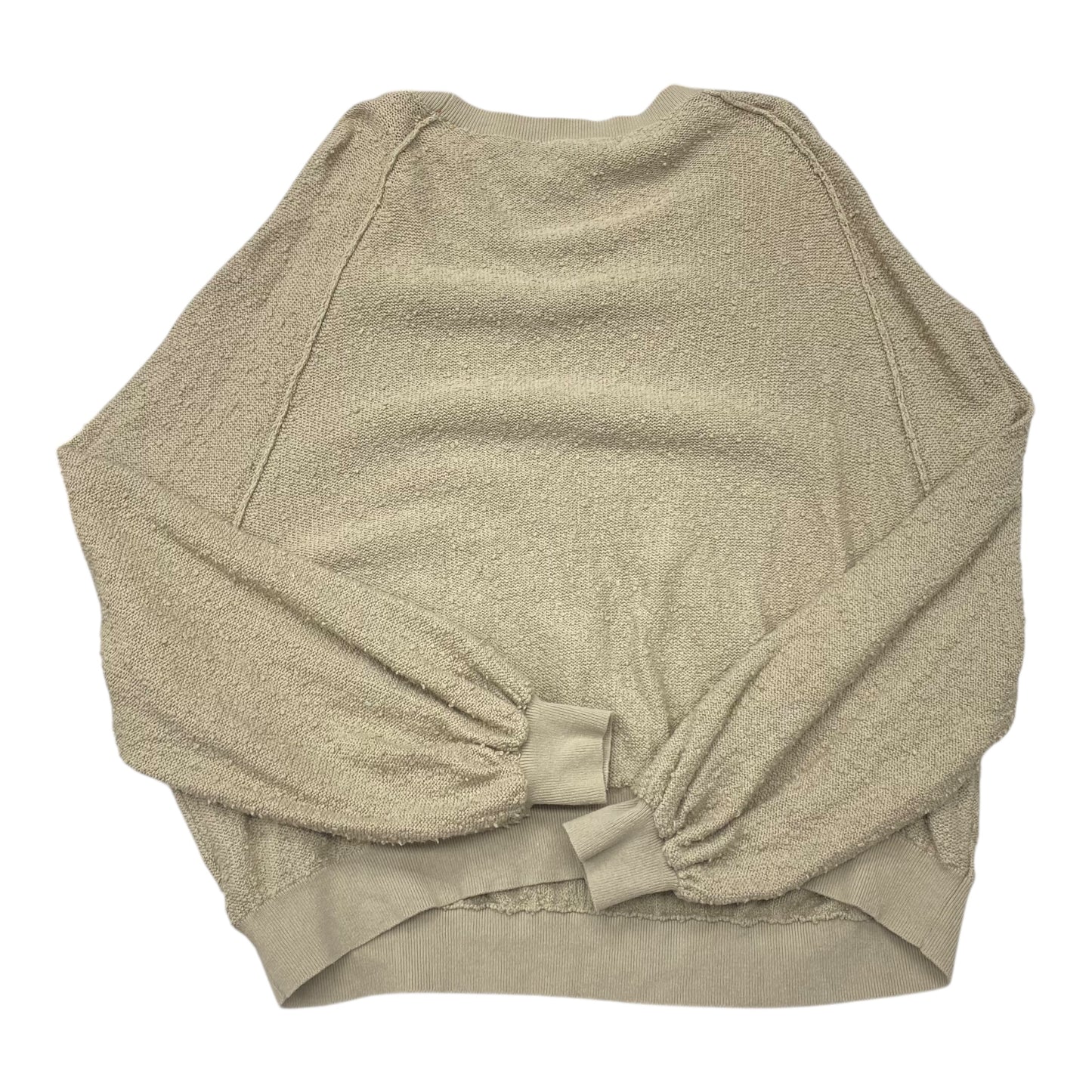 Sweater By Free People In Taupe, Size:Sp