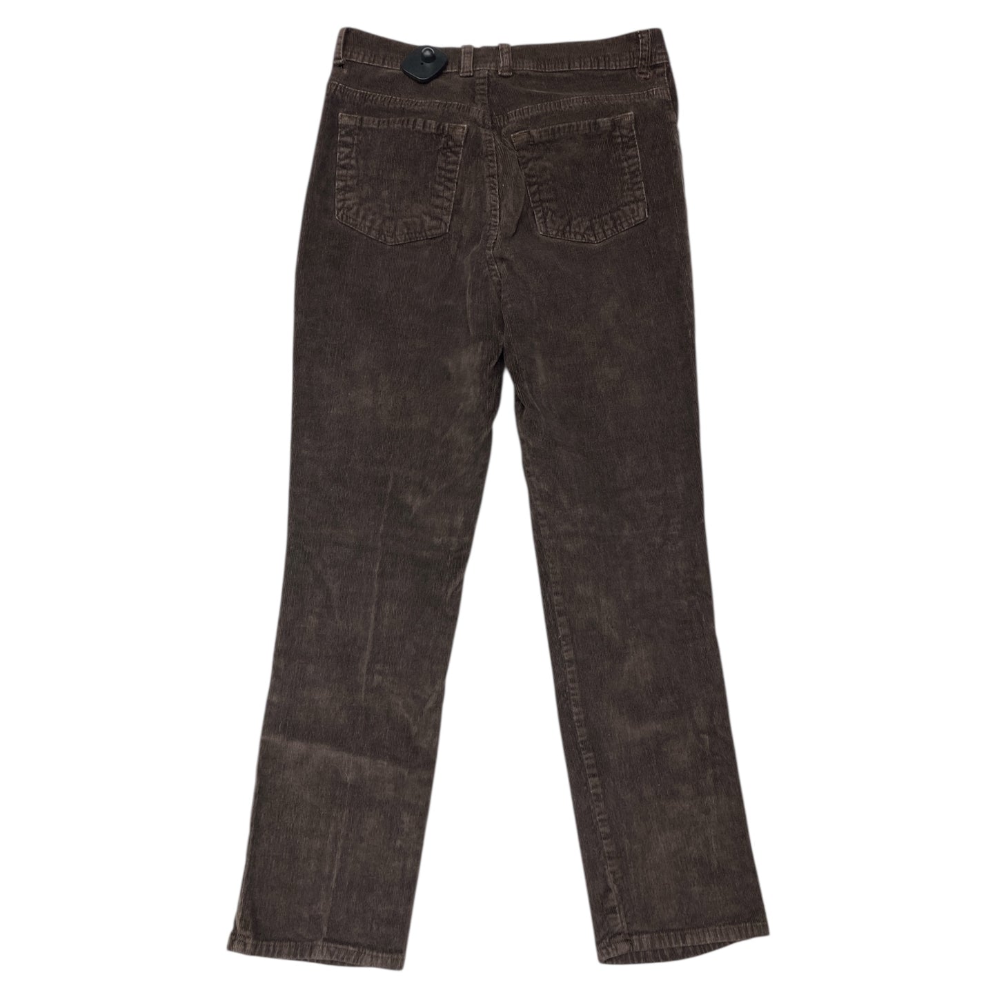 Pants Corduroy By Gloria Vanderbilt In Brown, Size:8