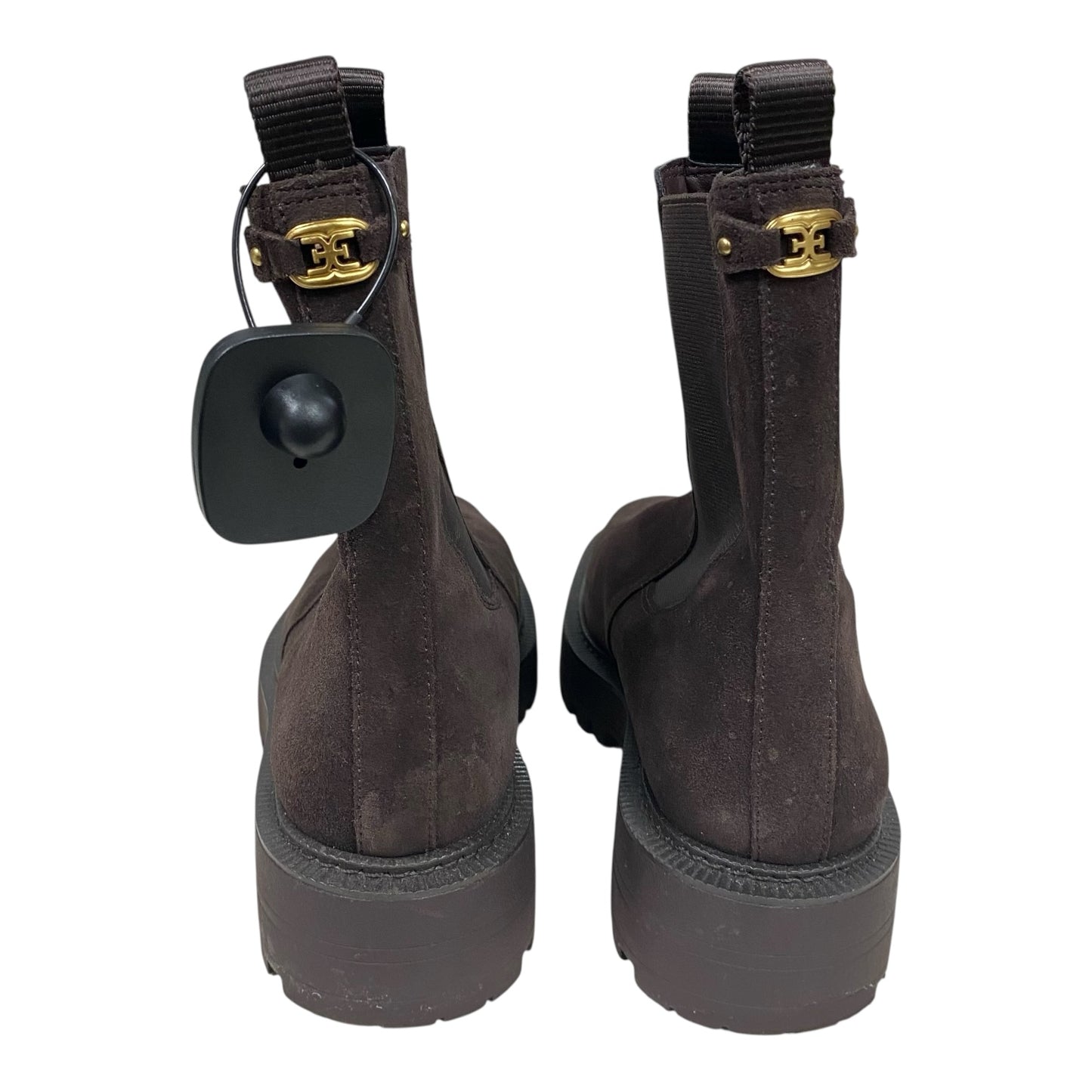 Boots Ankle Flats By Sam Edelman In Brown, Size:8