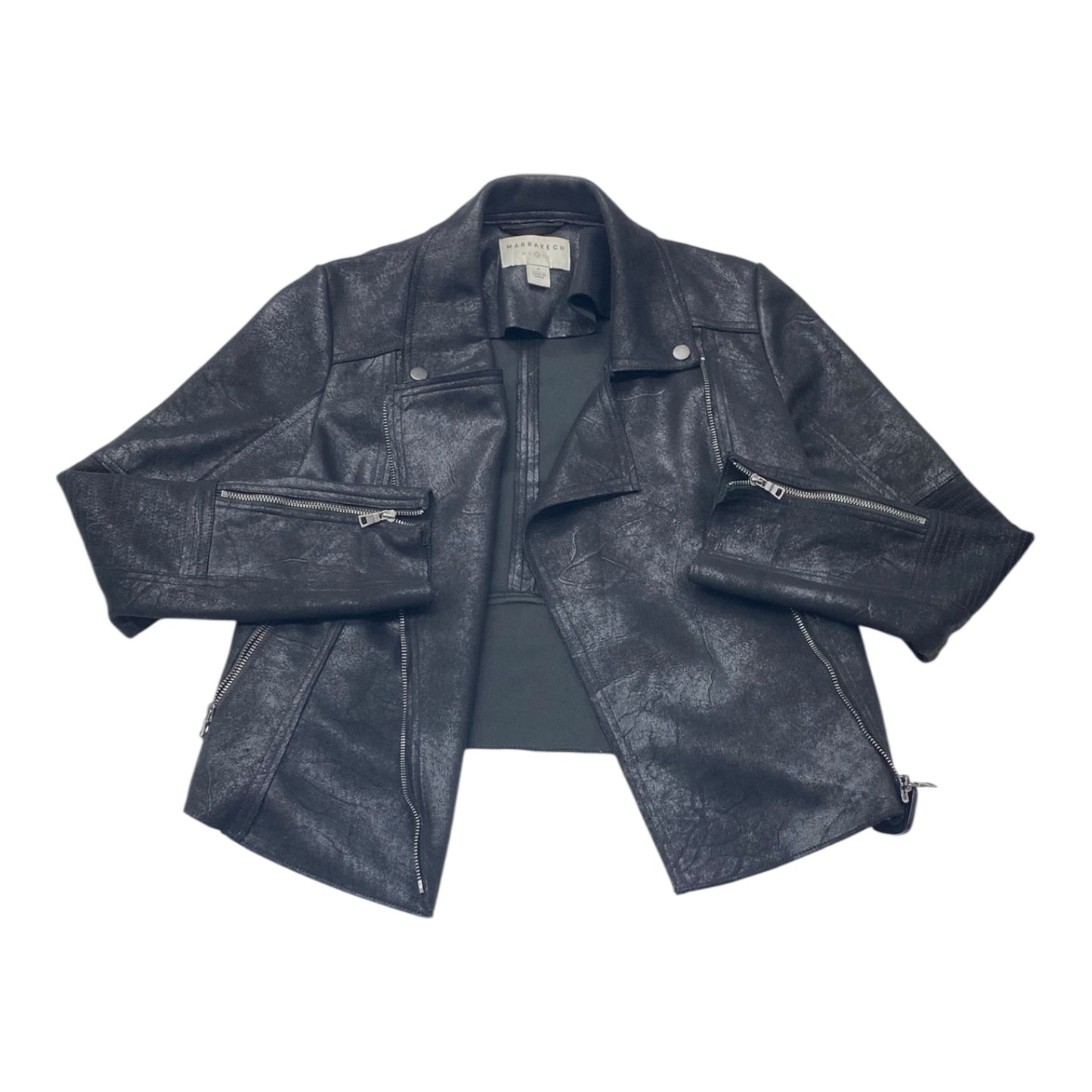 Jacket Moto By Marrakech In Black, Size:S