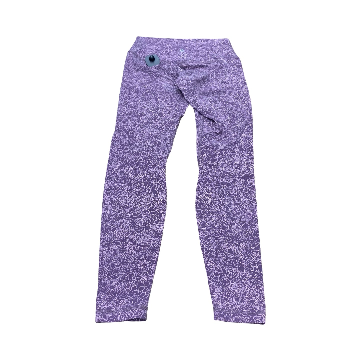 Athletic Leggings By Lululemon In Floral Print, Size:6