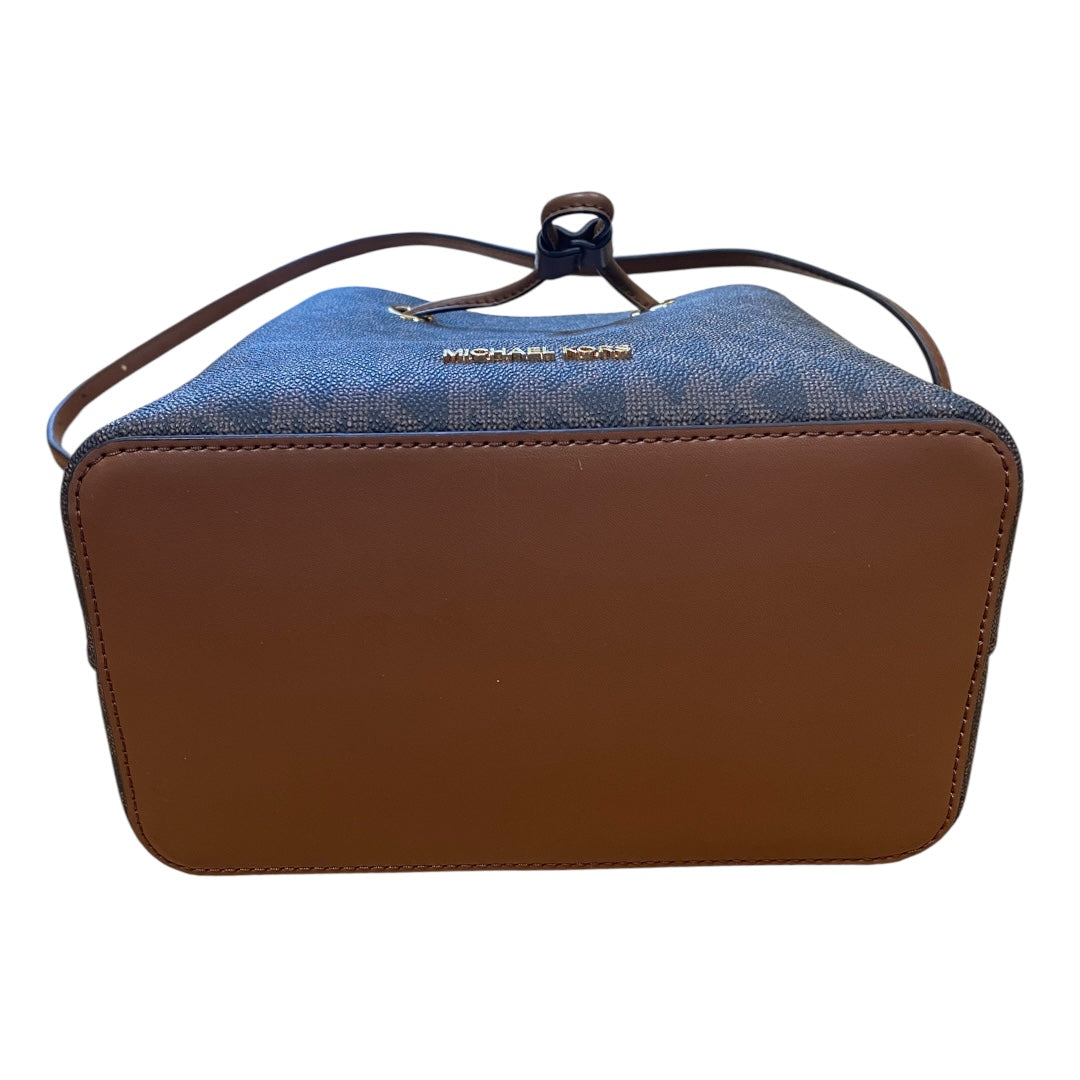 Handbag Designer By Michael Kors In Brown, Size:Small