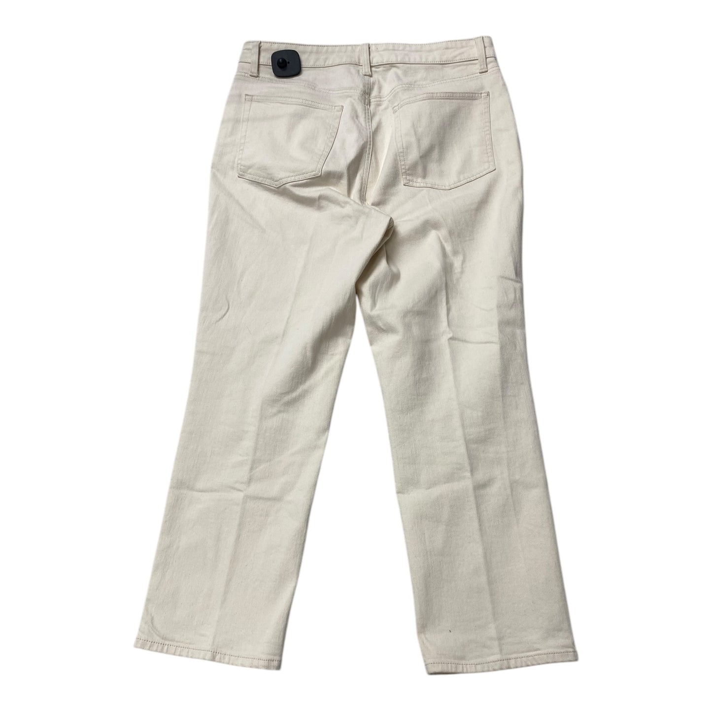 Jeans Boot Cut By Talbots In Beige, Size:12