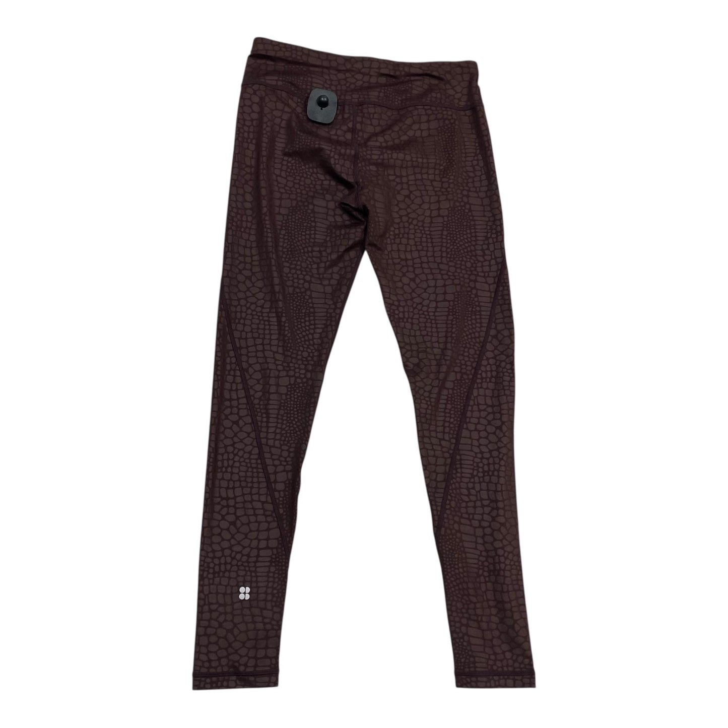 Athletic Leggings By Sweaty Betty In Maroon, Size:S