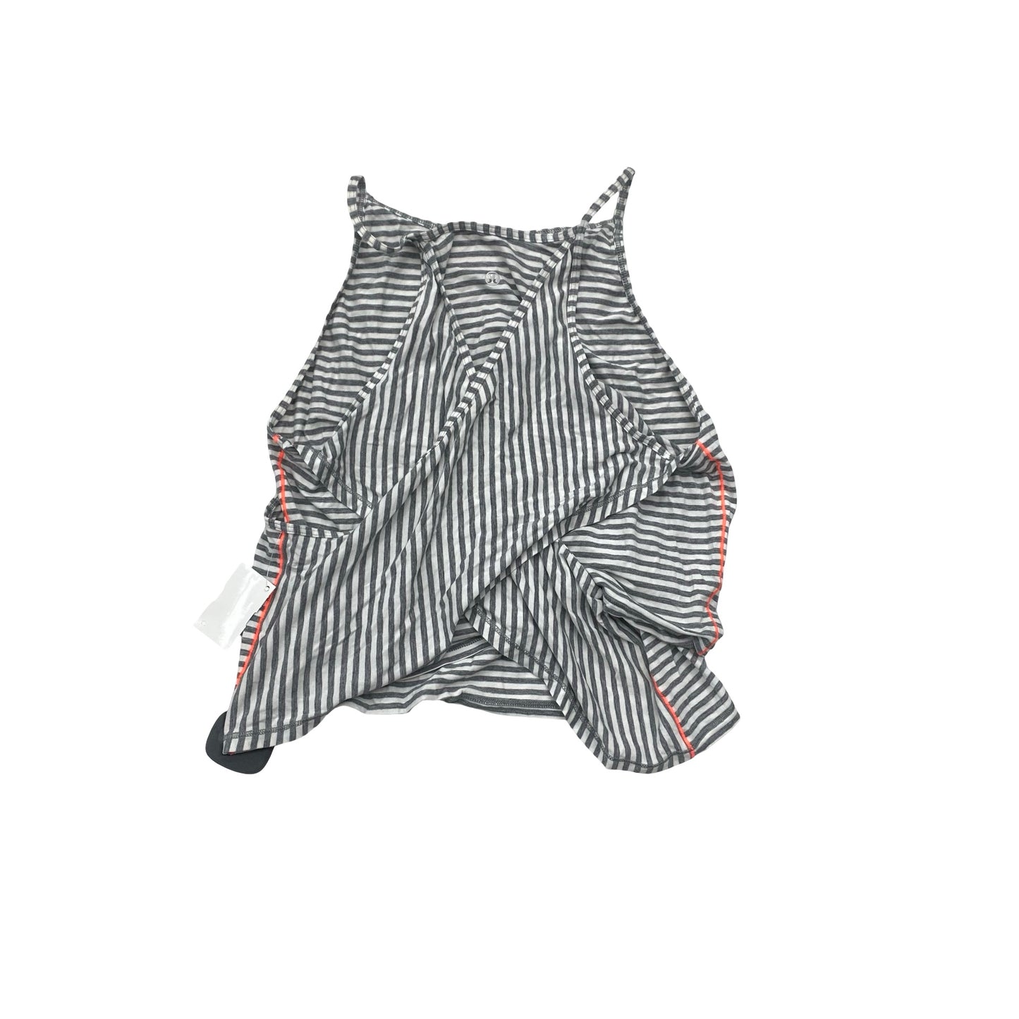 Athletic Tank Top By Lululemon In Striped Pattern, Size:Xs