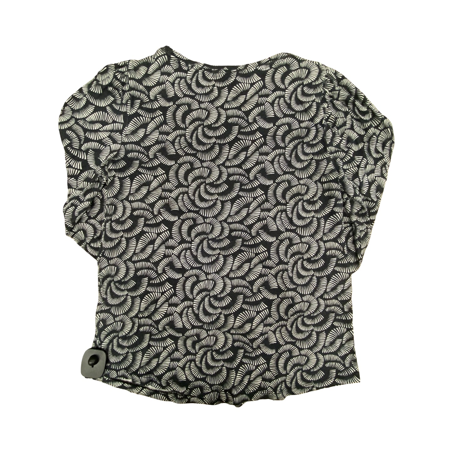 Top Ls By Chicos In Black & Grey, Size:S