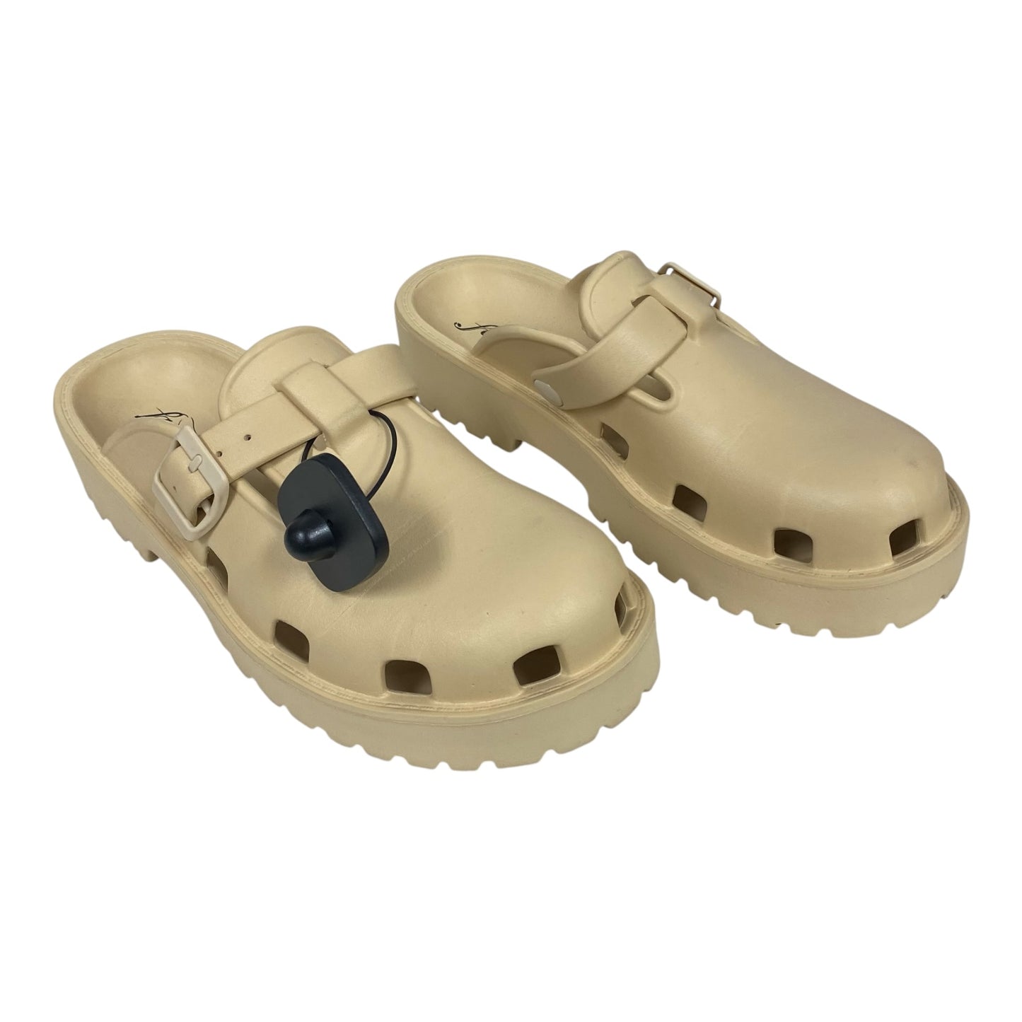 Shoes Flats By Free People In Tan, Size:10