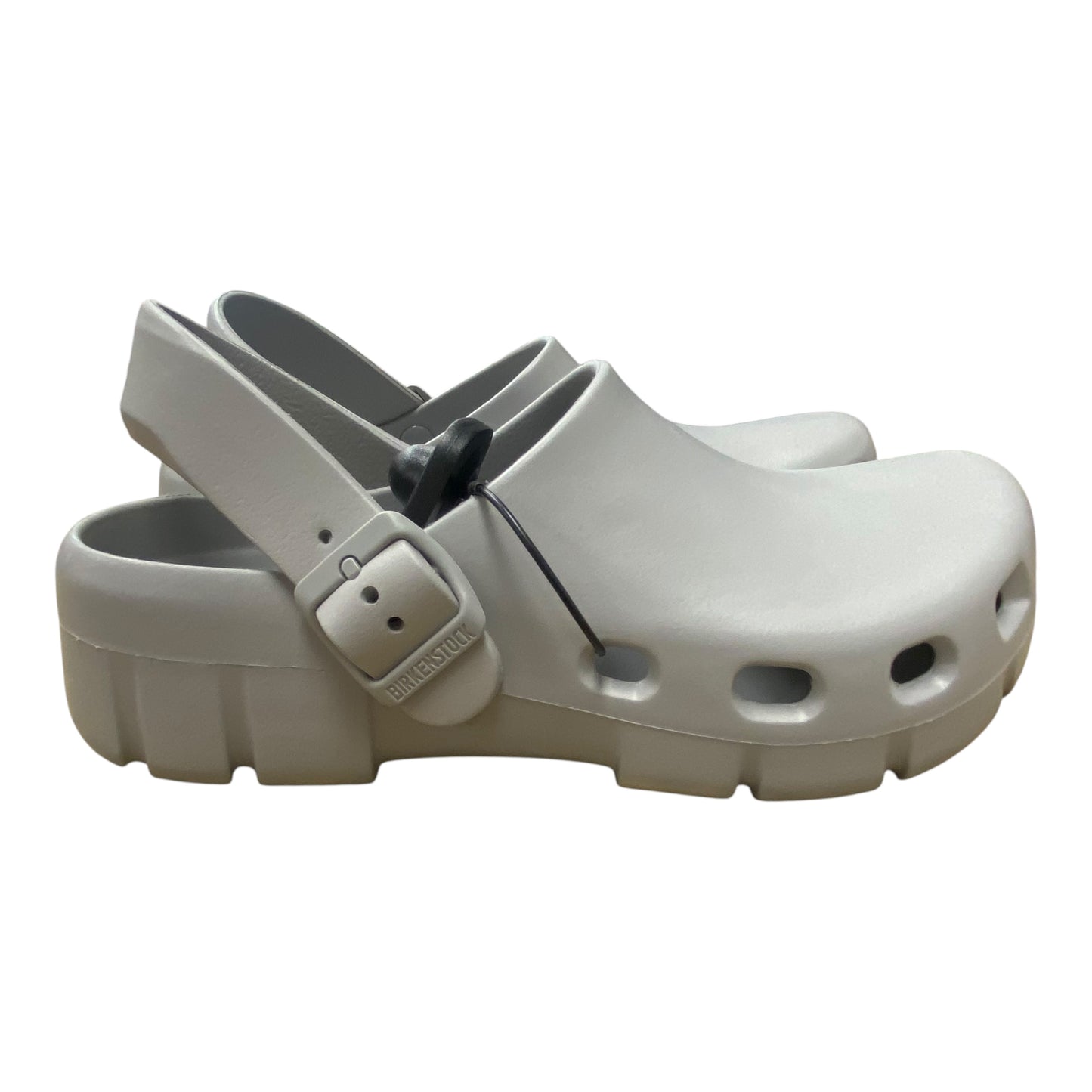 Shoes Flats By Birkenstock In Grey, Size:6