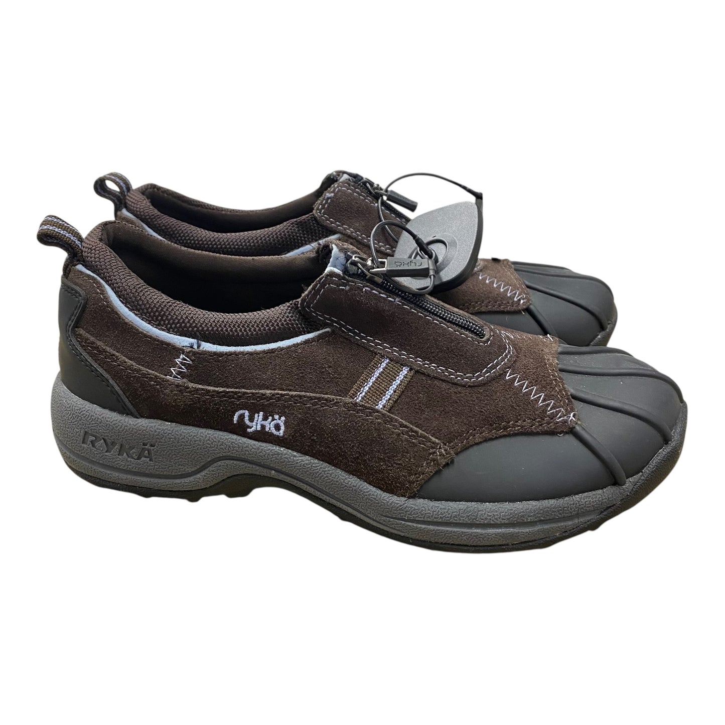 Shoes Hiking By Ryka In Blue & Brown, Size:6.5