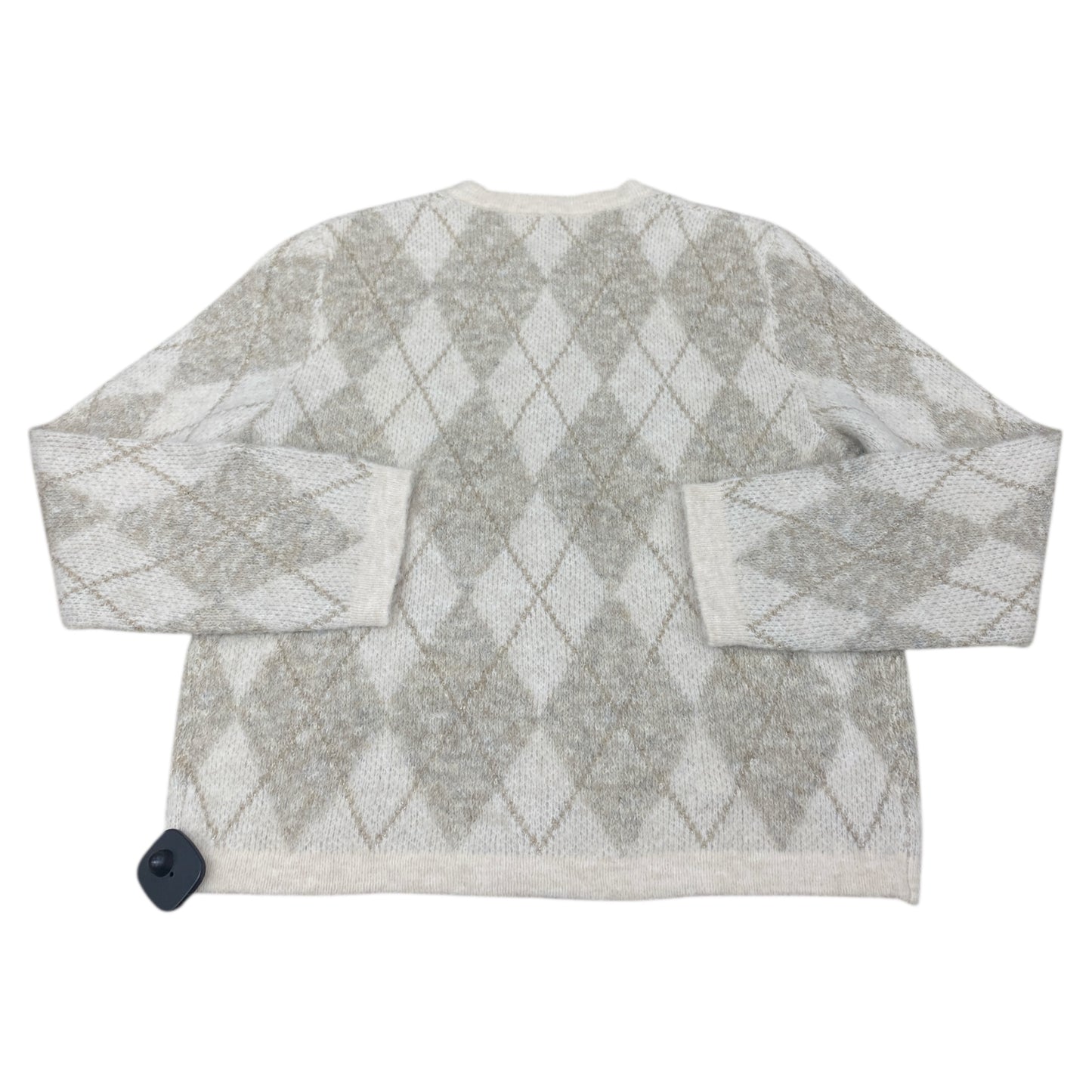 Sweater Cardigan By J. Crew In Beige, Size:M