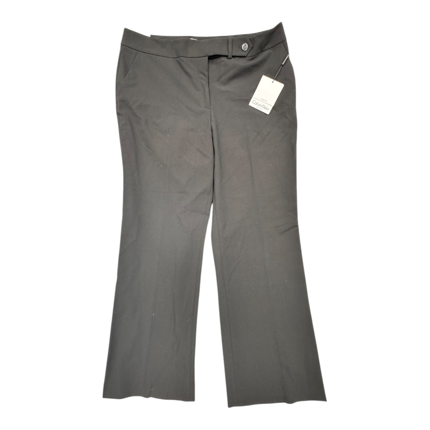 Pants Wide Leg By Calvin Klein In Black, Size:12P