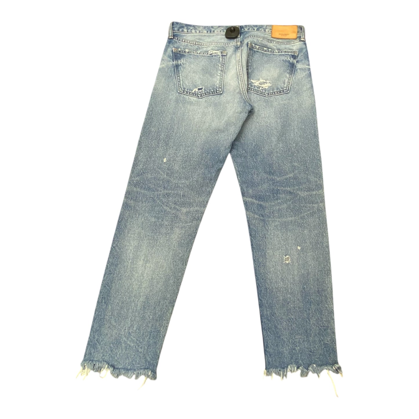 Jeans Straight By Moussy Vintage In Blue Denim, Size:8