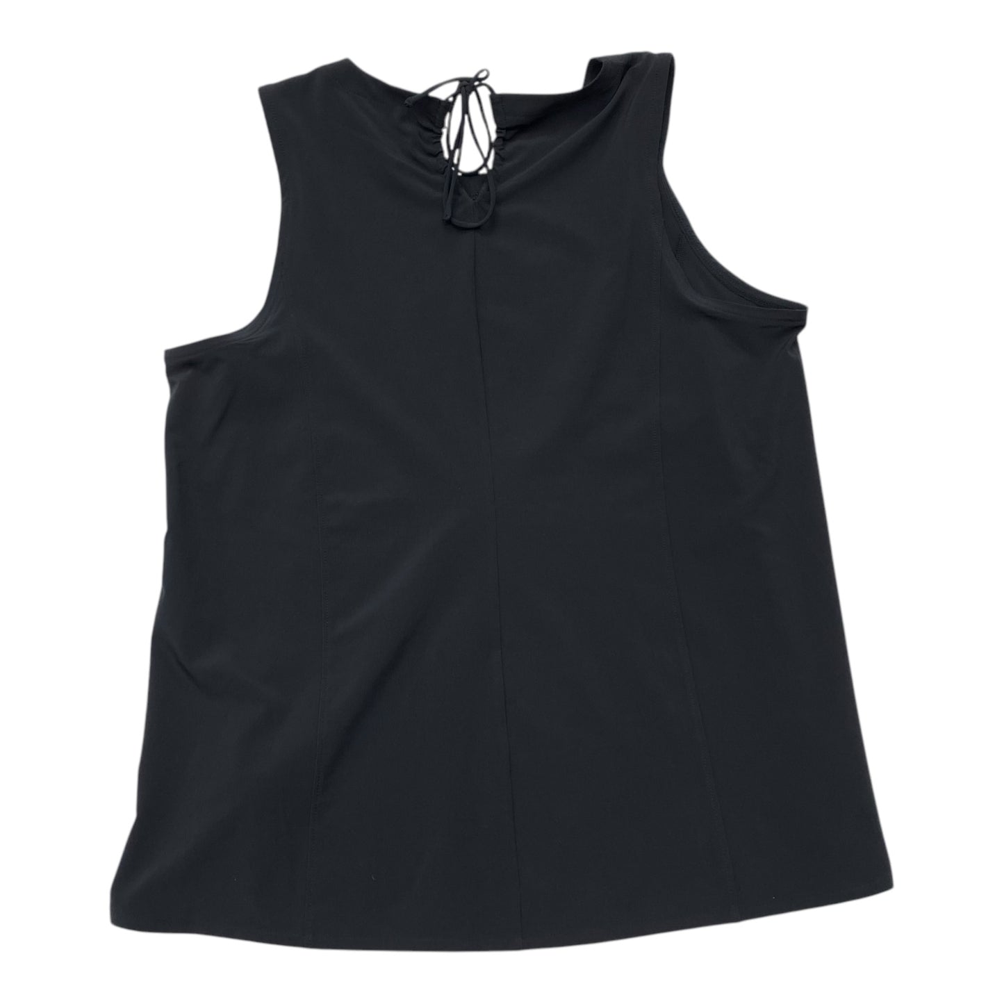 Top Sleeveless By Talbots In Black, Size:M