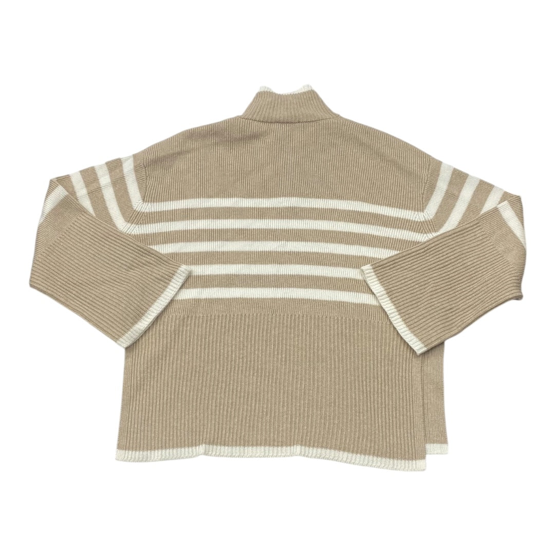 Sweater By Rails In Brown & Cream, Size:Xs