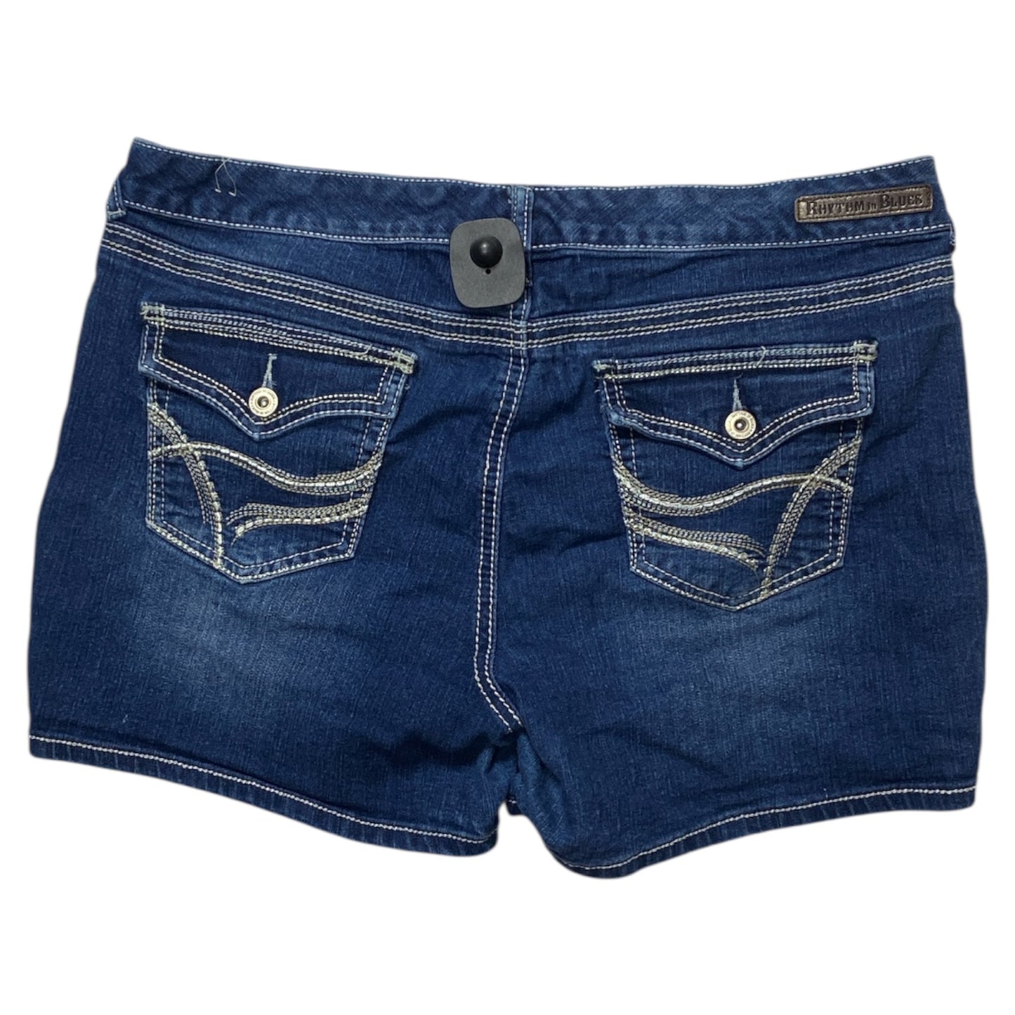 Shorts By Rhythm in Blues In Blue Denim, Size:16