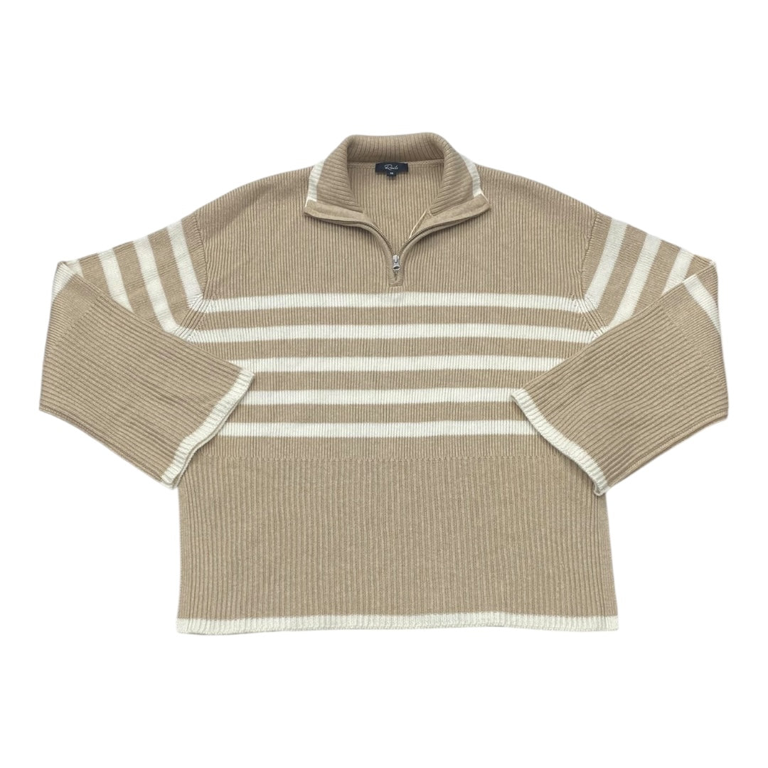 Sweater By Rails In Brown & Cream, Size:Xs