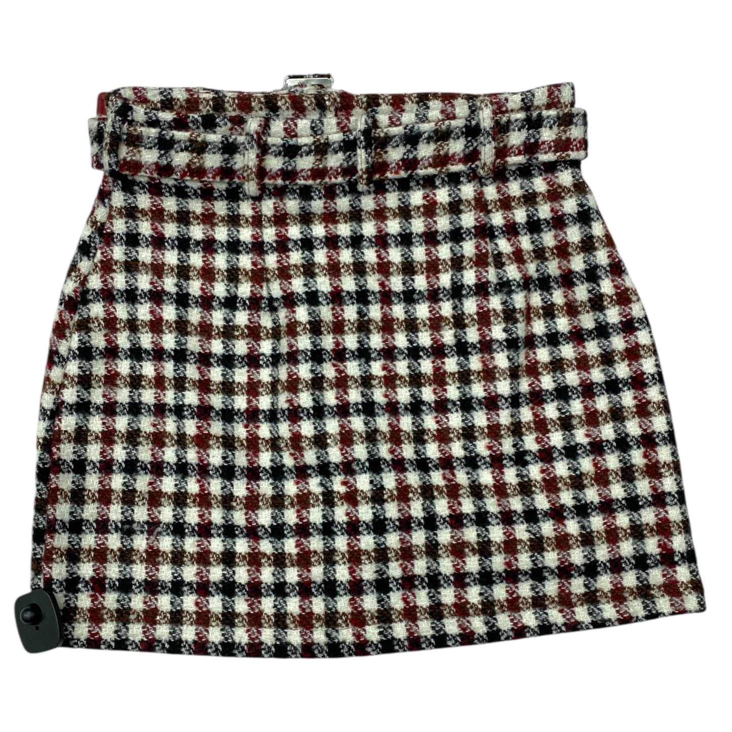 Skirt Mini & Short By Hyfve In Plaid Pattern, Size:L