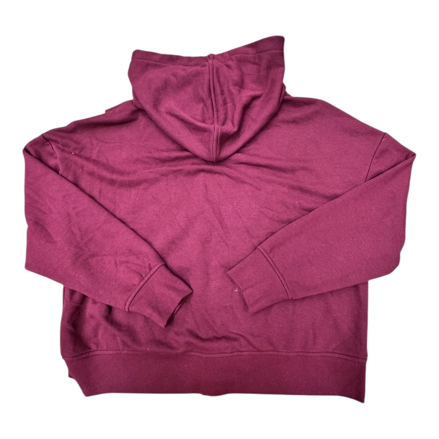 Jacket Zipped Up By Lou And Grey In Maroon & White, Size:L