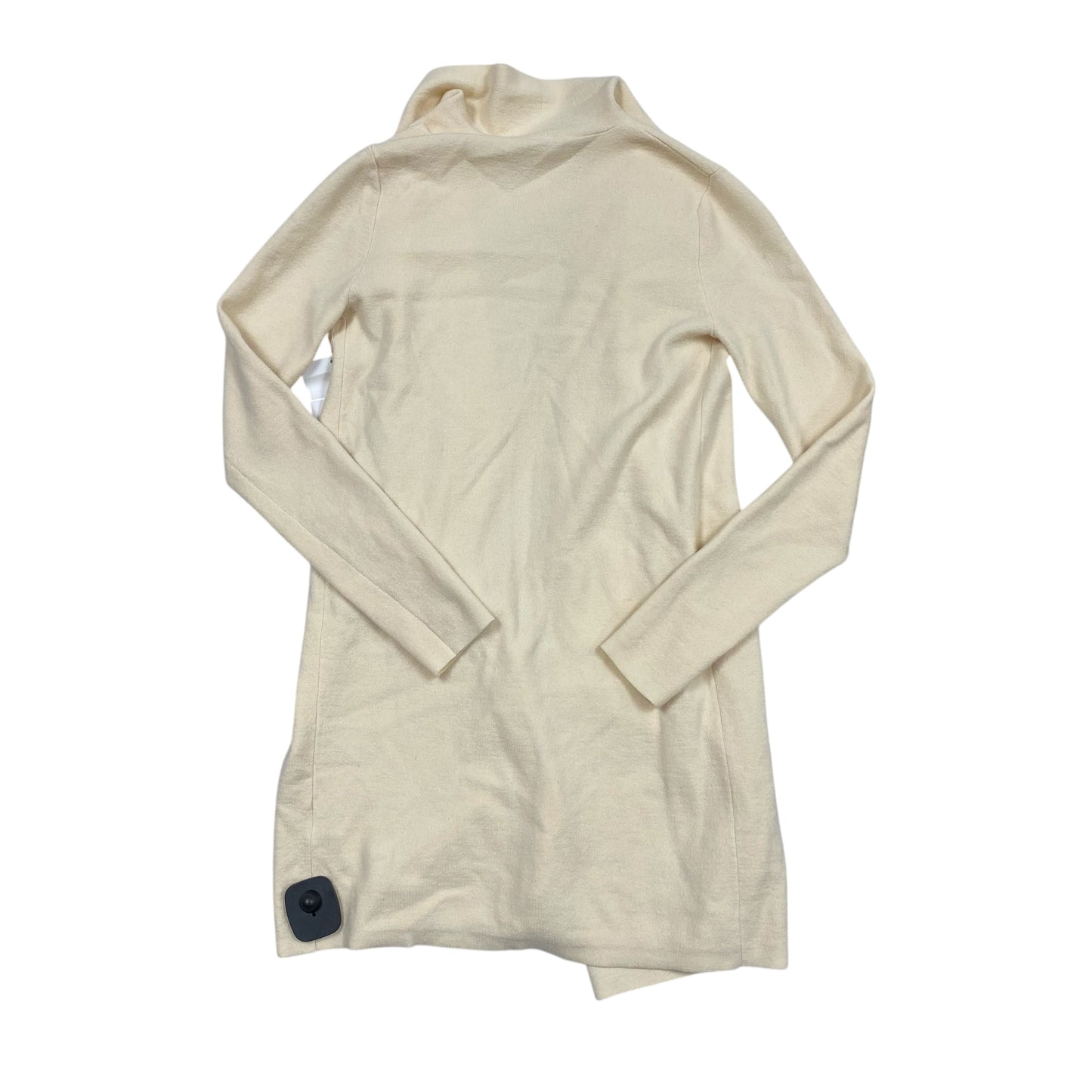 Sweater Cardigan By Clothes Mentor In Cream, Size:M