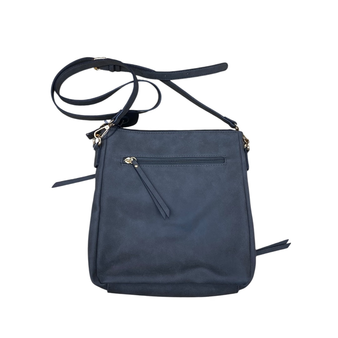 Handbag By Jen & Co In Grey, Size:Medium