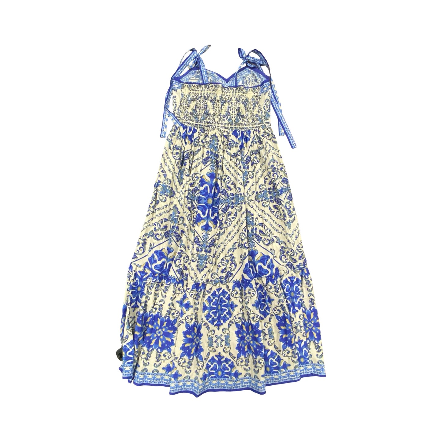 Dress Party Long By Flying Tomato In Blue & Tan, Size:Xl