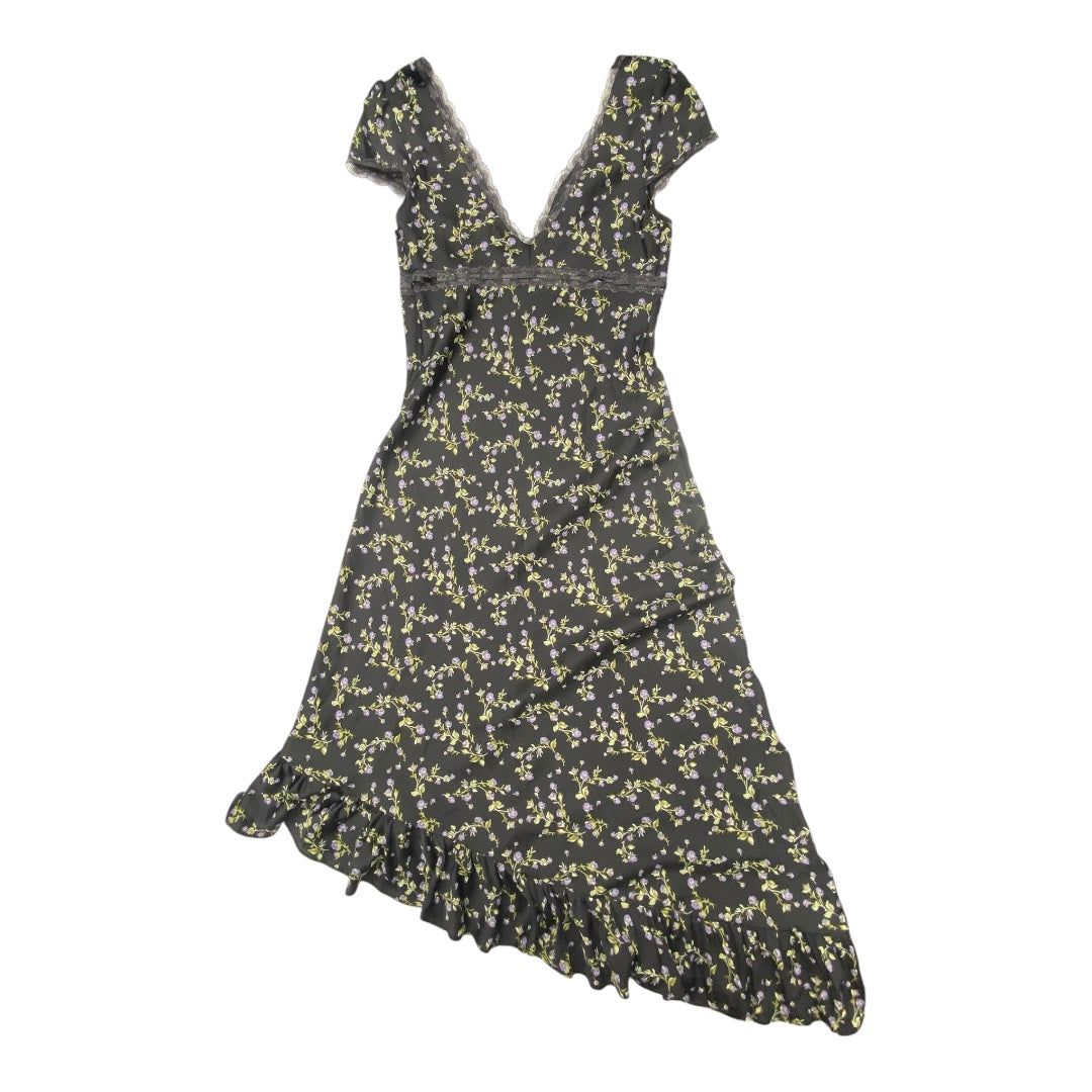 Dress Casual Maxi By Kimichi Blue In Black & Purple, Size:M