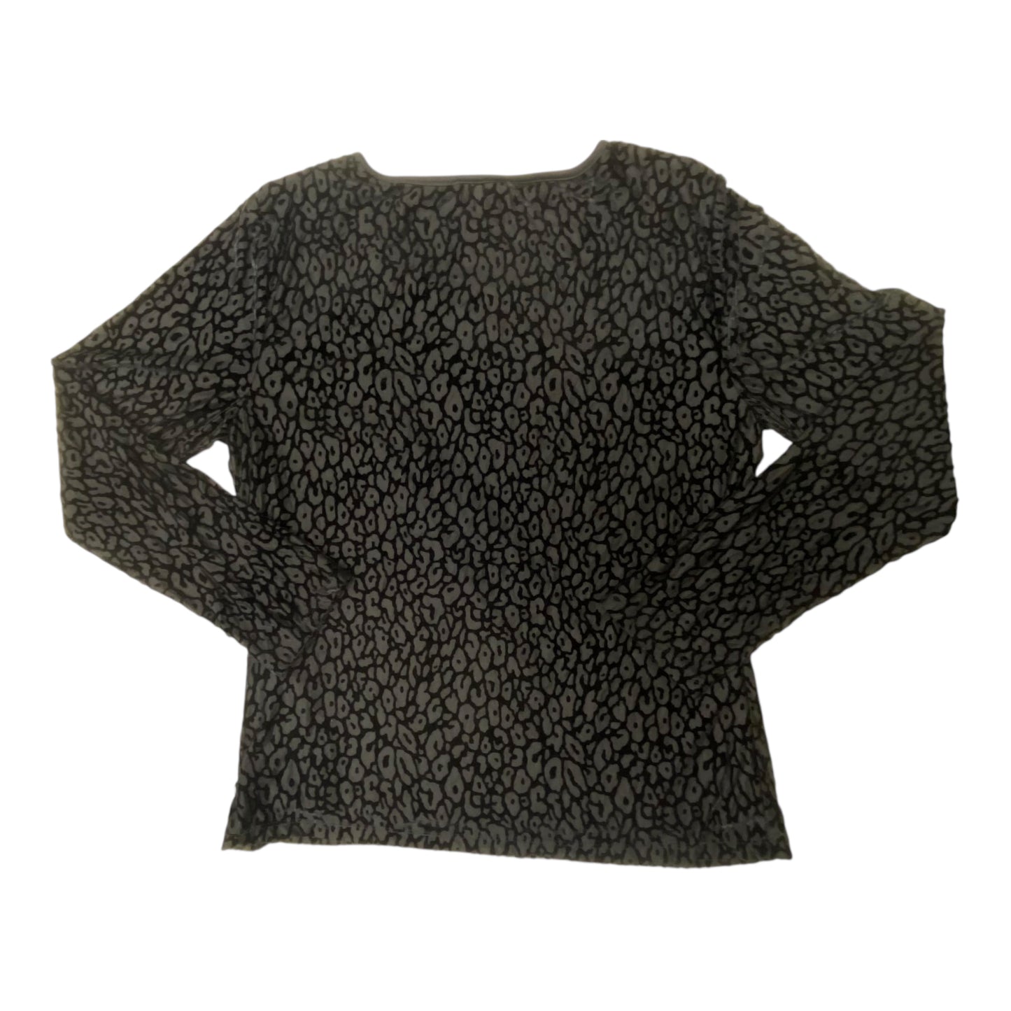 Top Ls By Calvin Klein In Black, Size:L