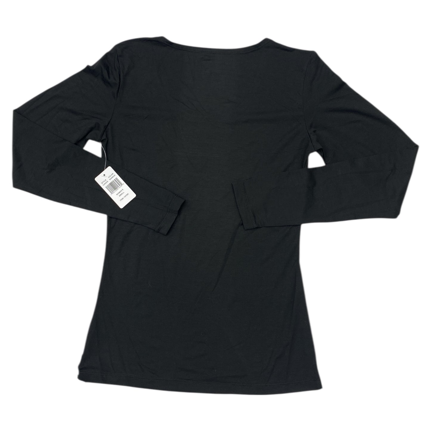 Athletic Top Ls Crewneck By 32 Degrees In Black, Size:S