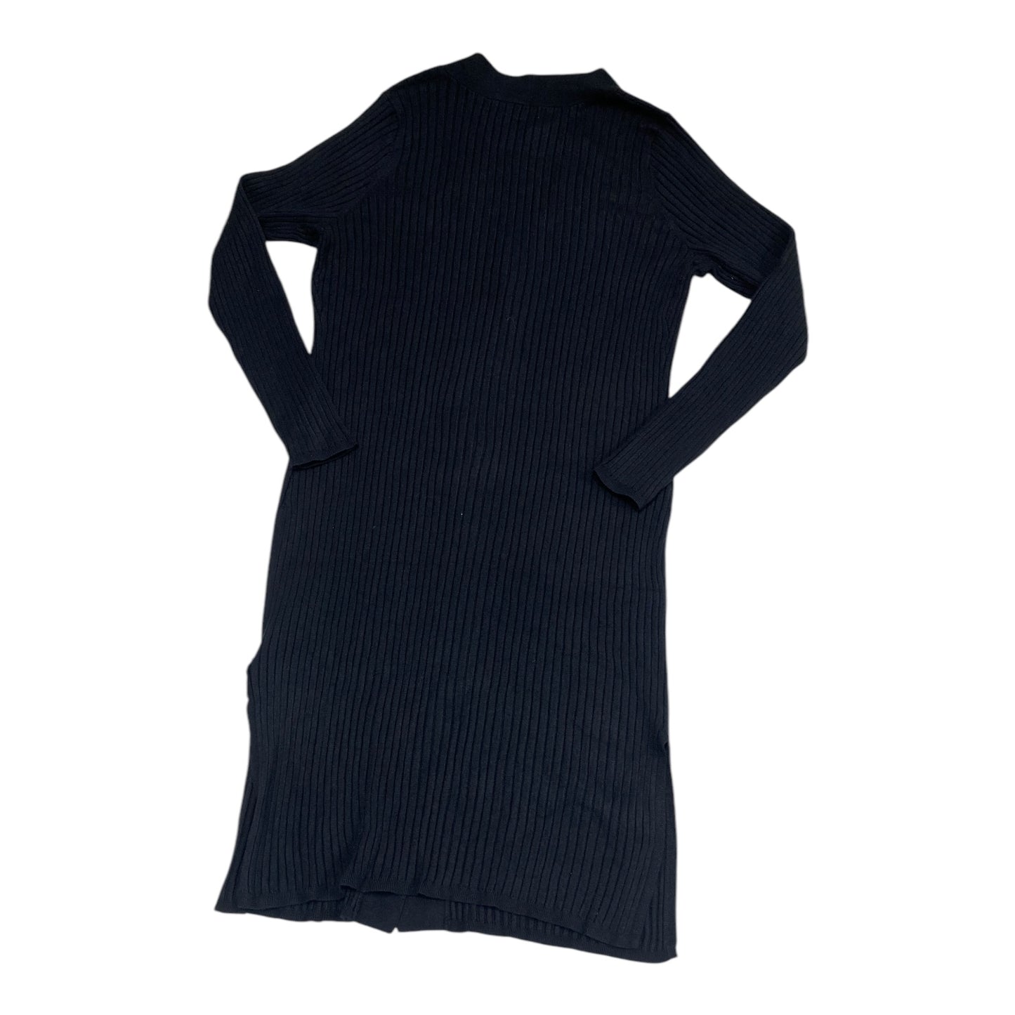 Sweater Cardigan By Ava & Viv In Black, Size:1X