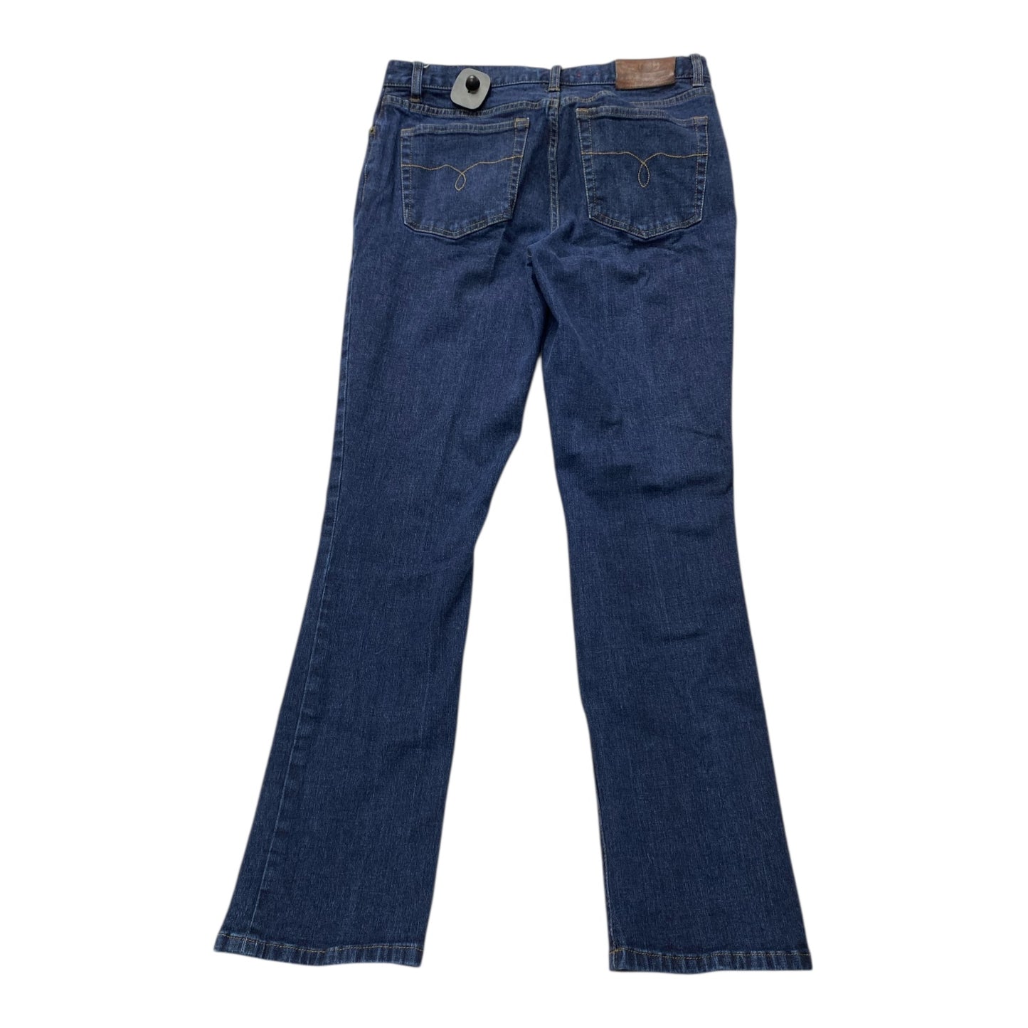 Jeans Straight By Lauren By Ralph Lauren In Blue, Size:8