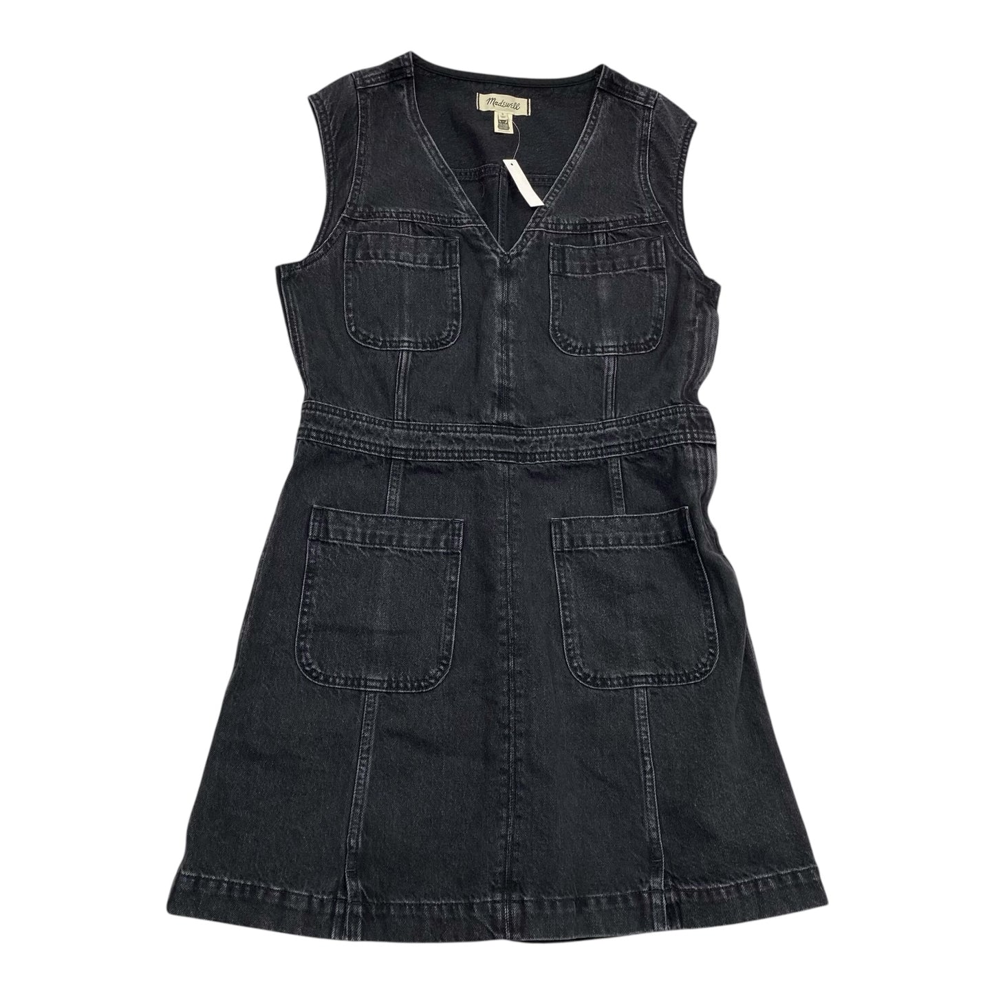 Dress Casual Short By Madewell In Black Denim, Size:M