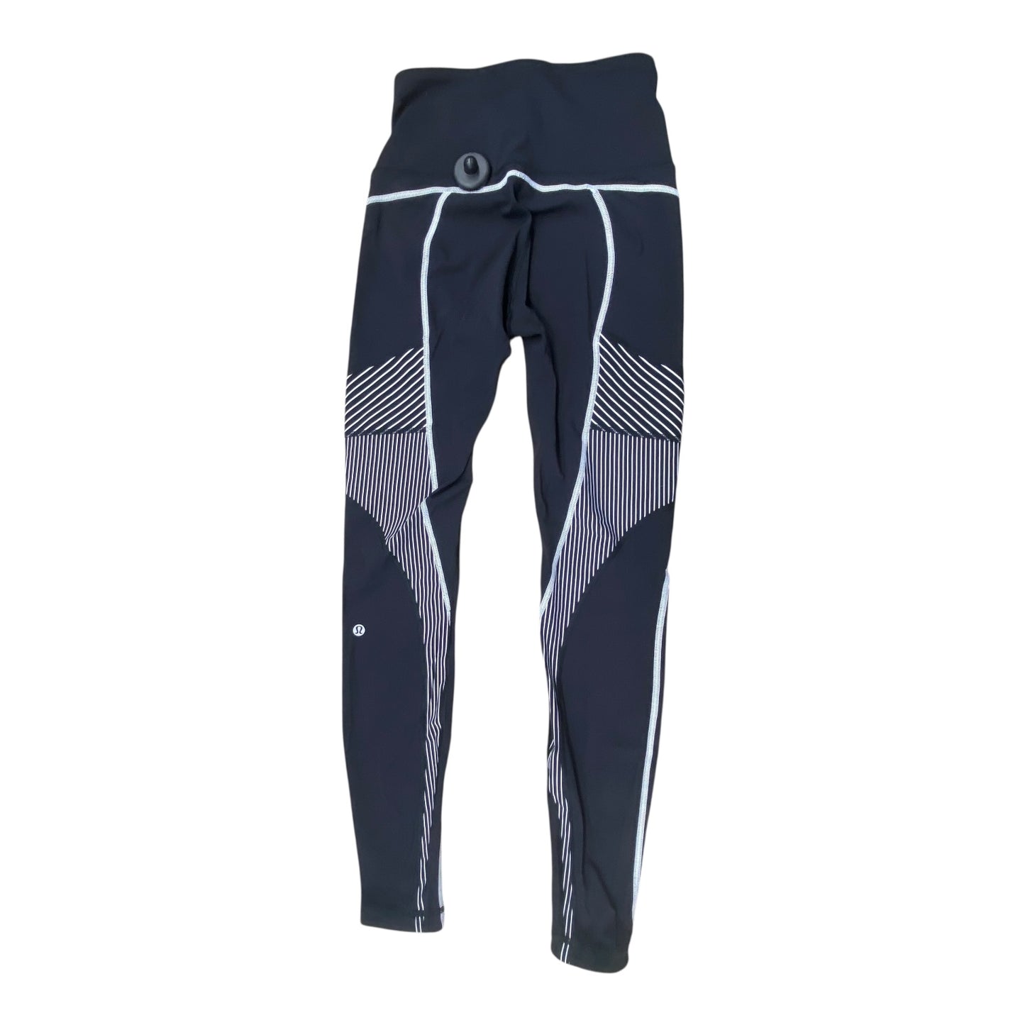 Athletic Leggings By Lululemon In Black, Size:4