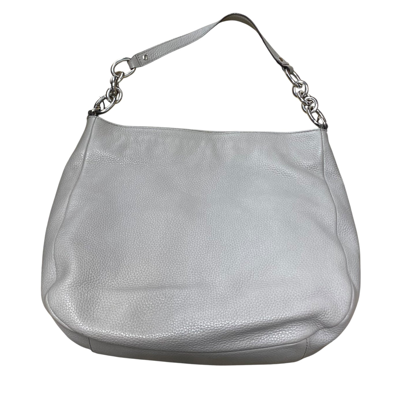 Handbag Designer By Michael Kors In Grey, Size:Medium