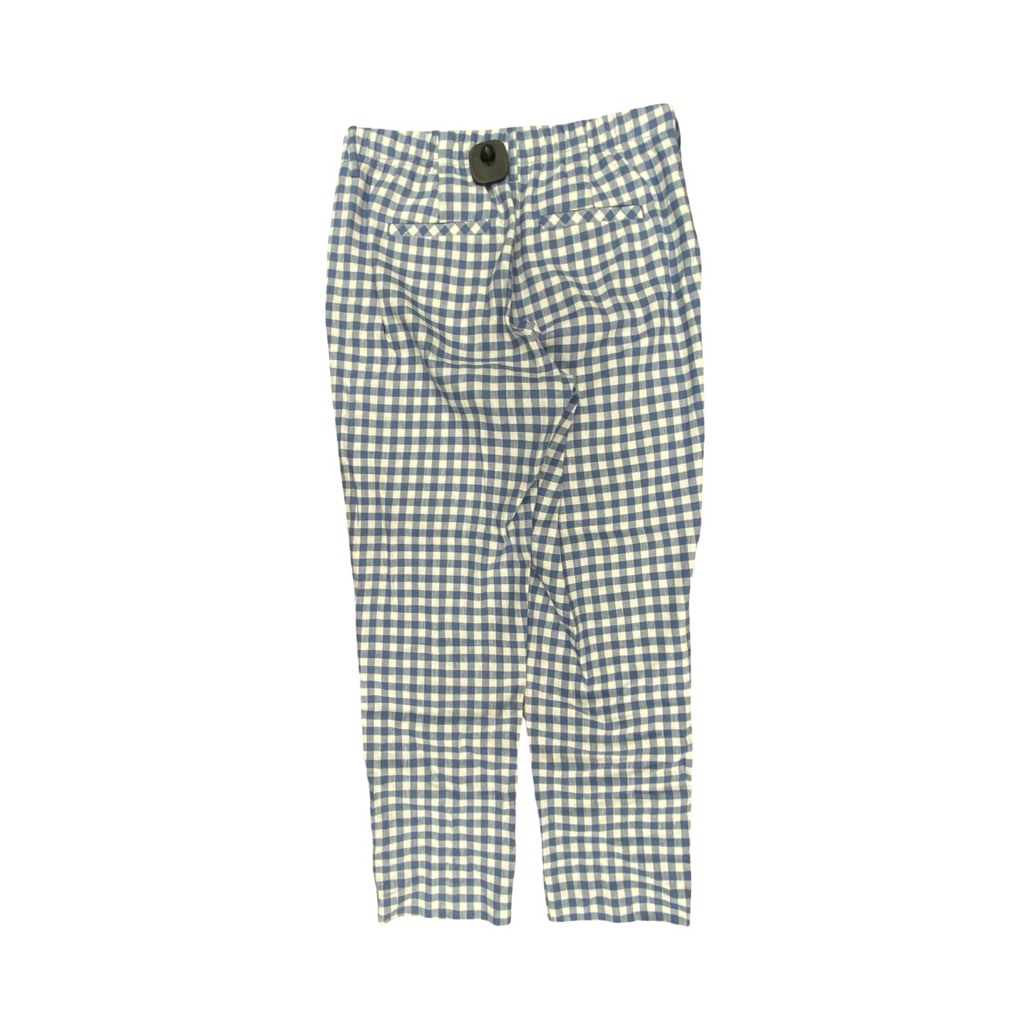 Pants Linen By J. Jill In Blue & White, Size:Xs