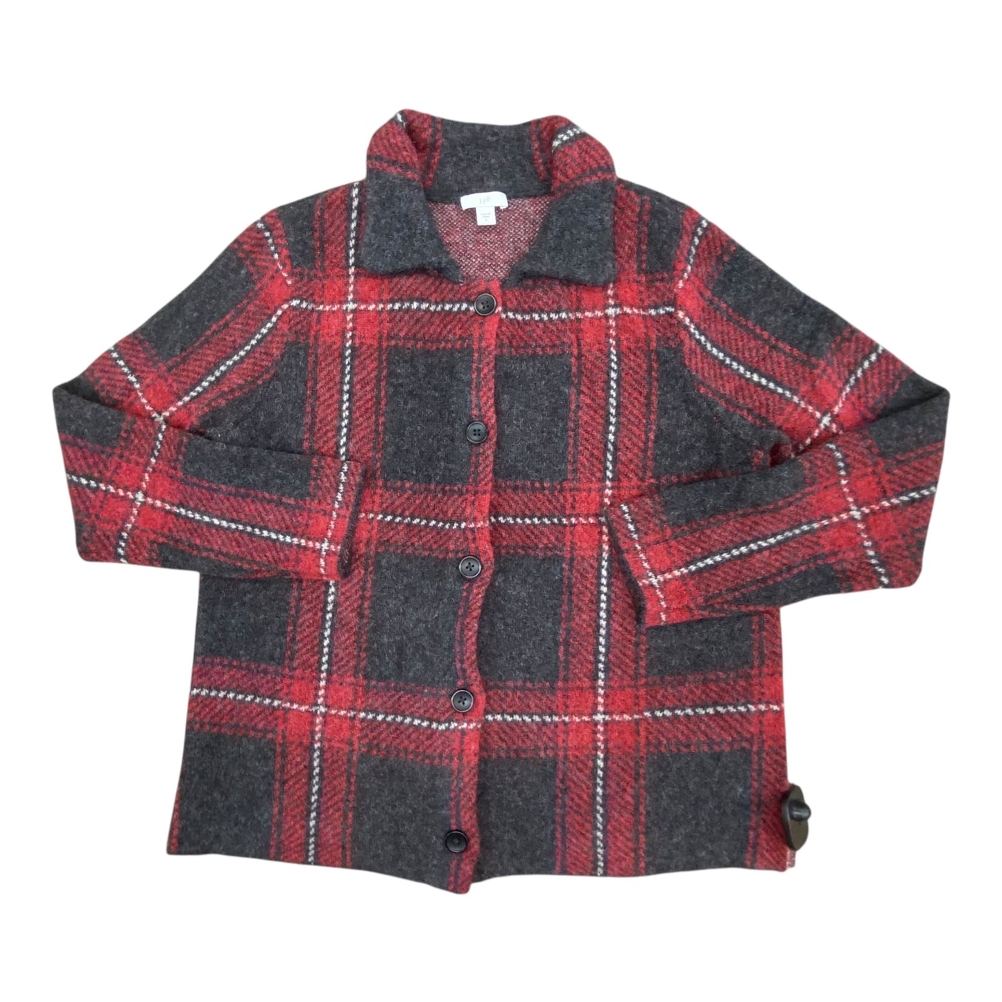 Blazer By J. Jill In Plaid Pattern, Size:S
