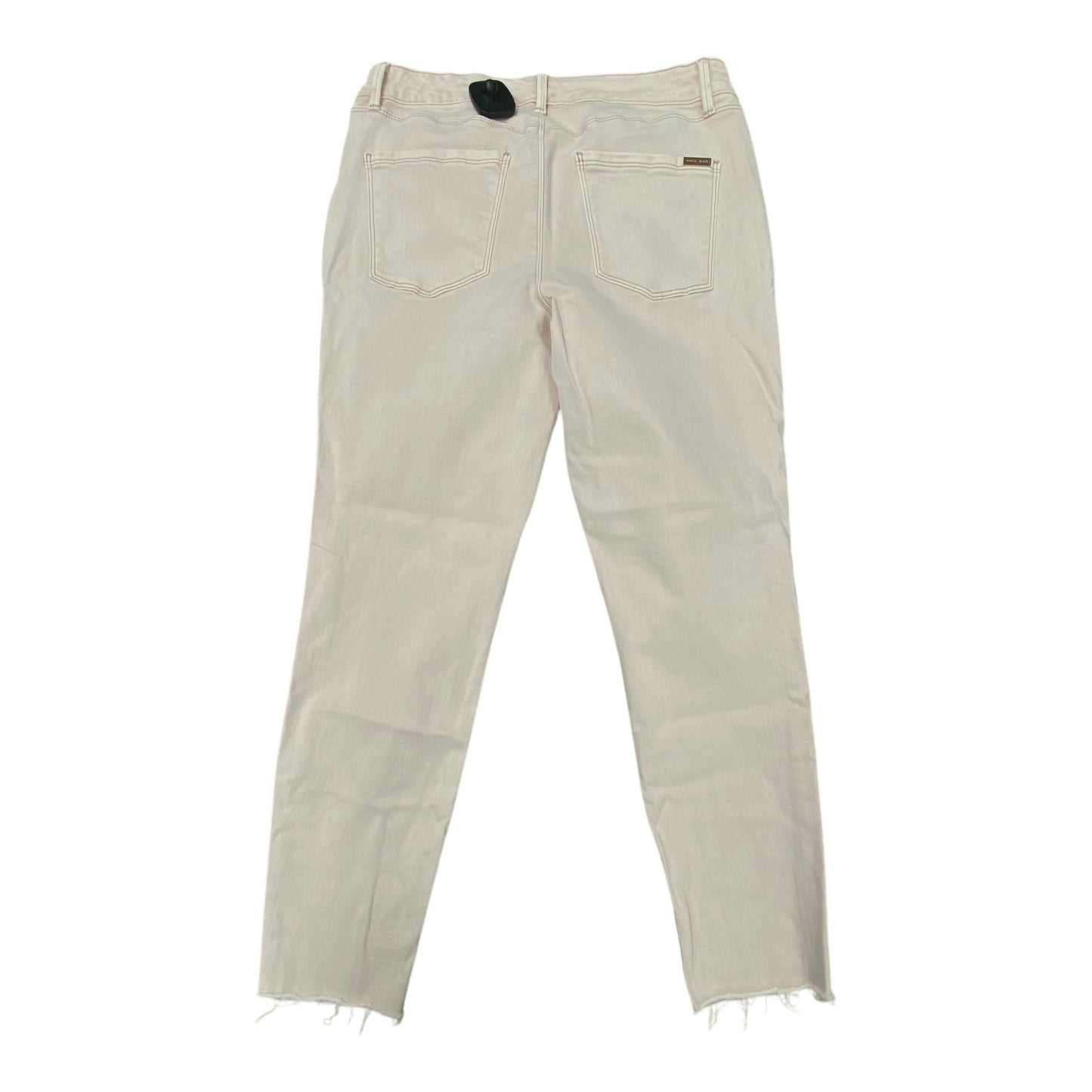 Jeans Skinny By White House Black Market In Pink Denim, Size:8