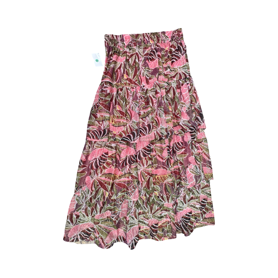 Skirt Maxi By Elan In Multi, Size:S